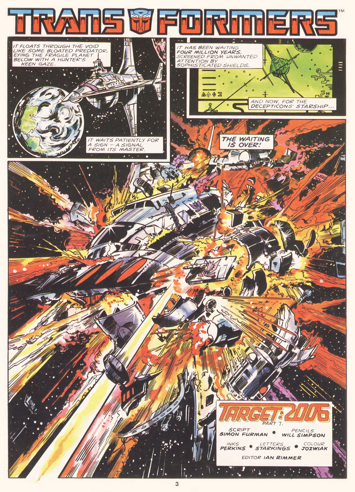 Read online The Transformers (UK) comic -  Issue #85 - 3