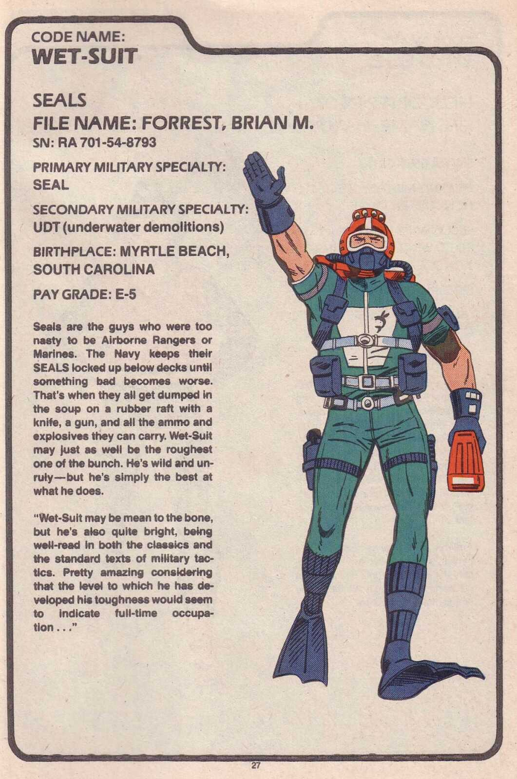 Read online The G.I. Joe Order of Battle comic -  Issue #2 - 29