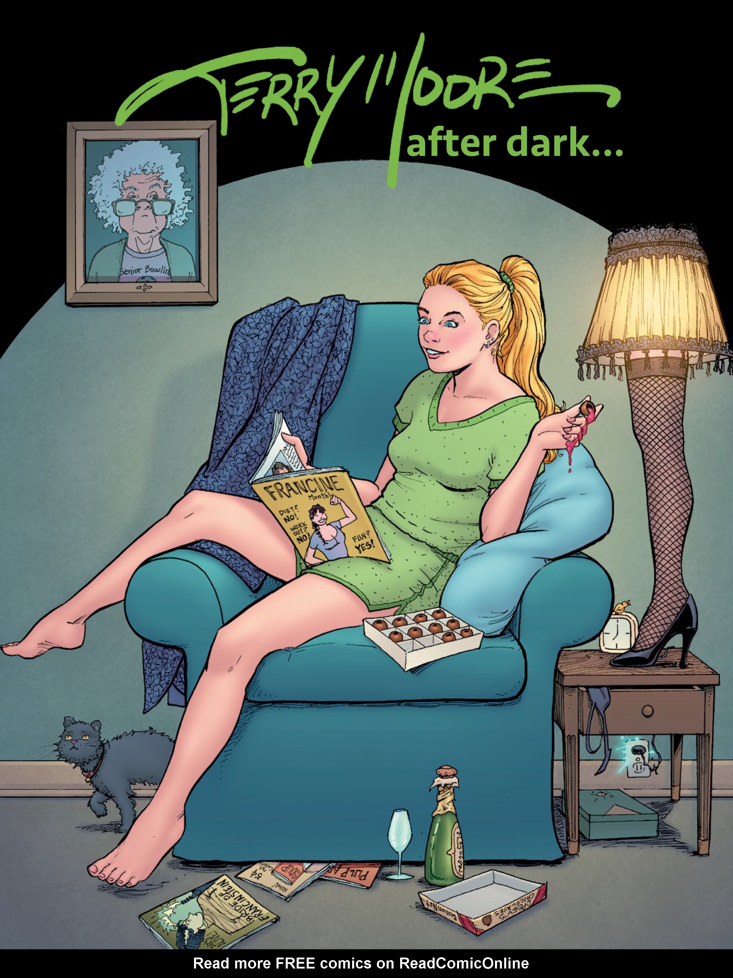 Read online Terry Moore after dark… comic -  Issue # TPB - 2