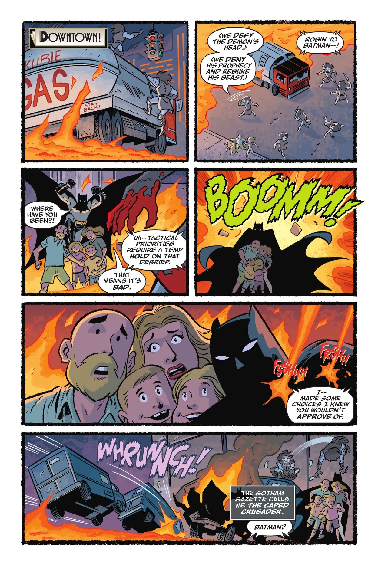 Read online Batman: The Audio Adventures comic -  Issue #7 - 17
