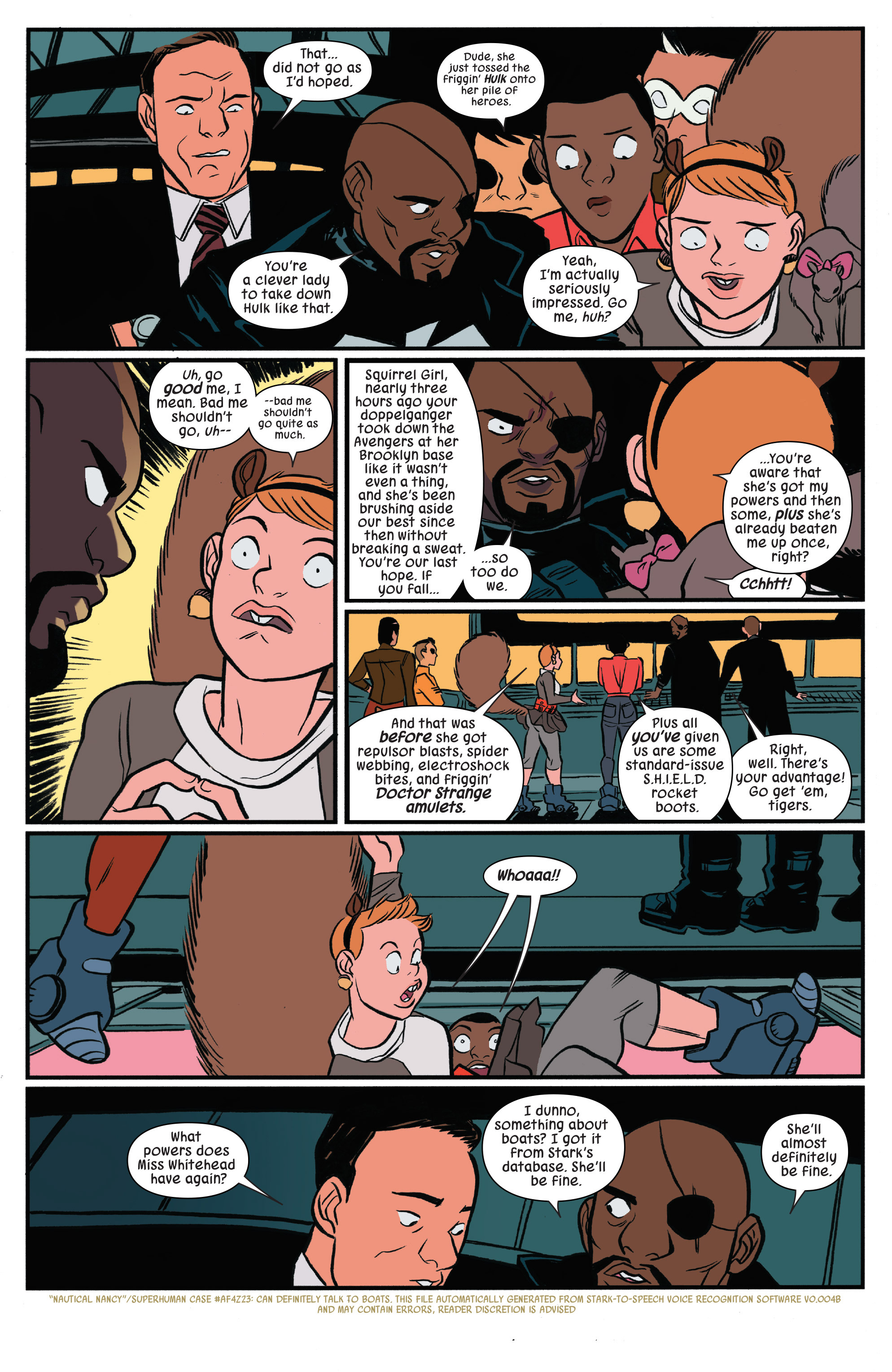 Read online The Unbeatable Squirrel Girl Beats Up the Marvel Universe comic -  Issue # TPB - 79