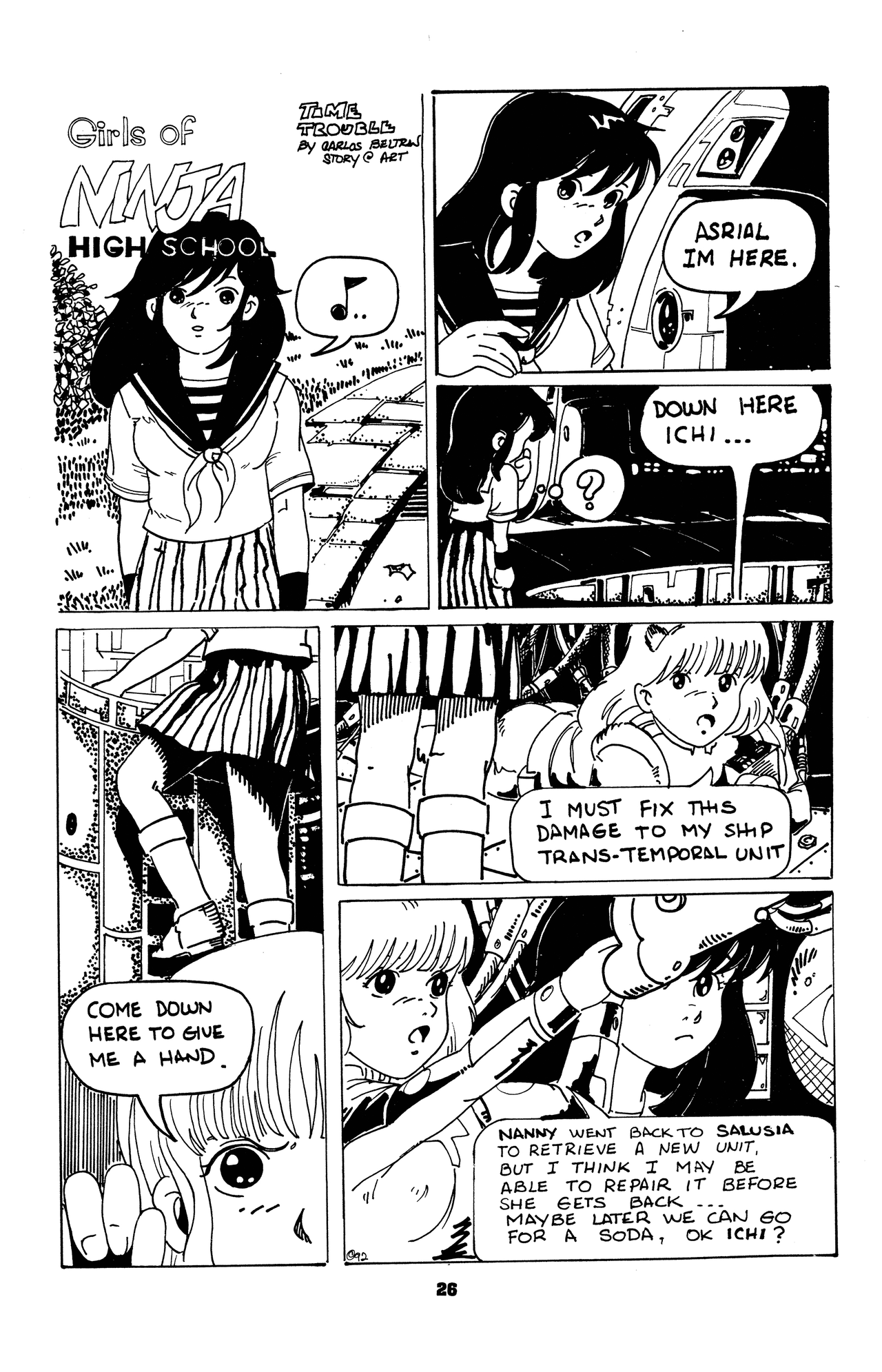 Read online Girls of Ninja High School comic -  Issue #3 - 27