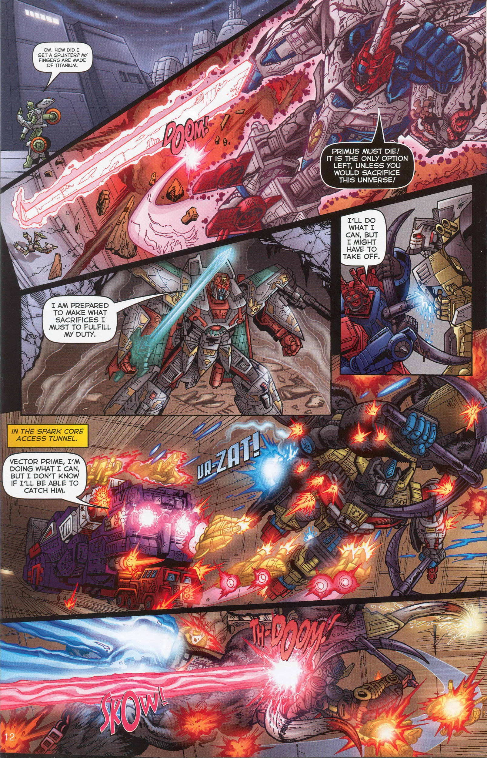 Read online Transformers: Collectors' Club comic -  Issue #6 - 12