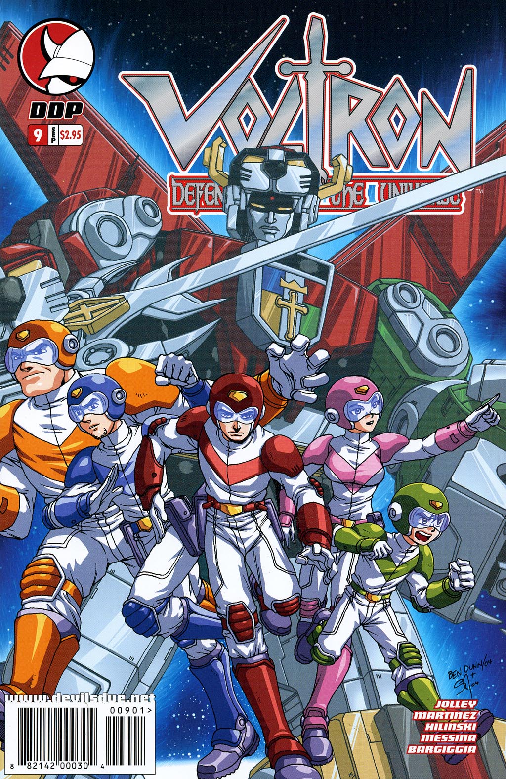 Read online Voltron: Defender of the Universe comic -  Issue #9 - 1