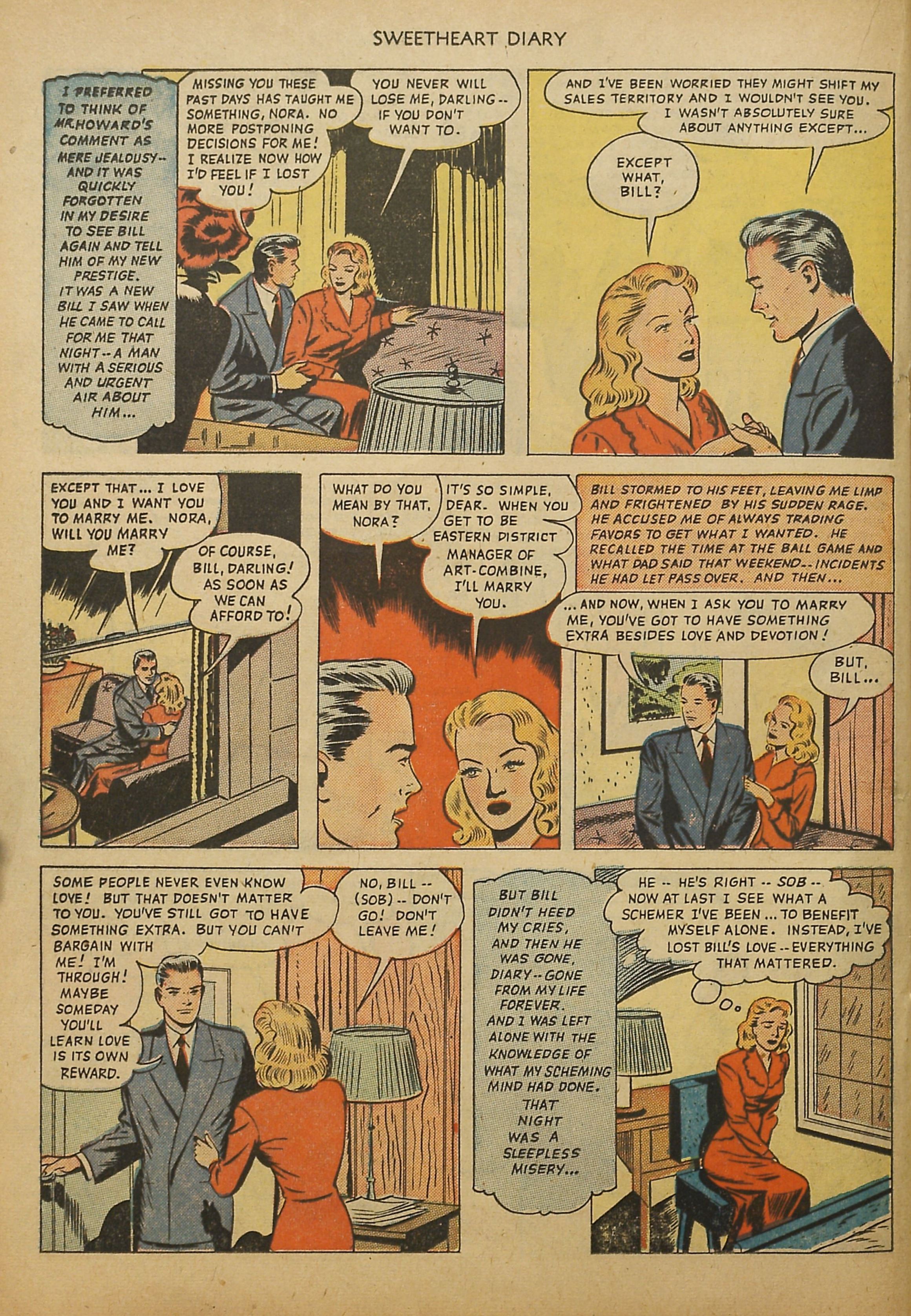 Read online Sweetheart Diary comic -  Issue #2 - 20