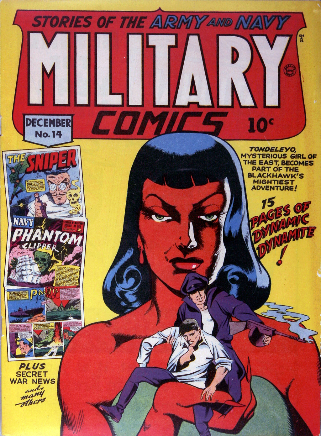 Read online Military Comics comic -  Issue #14 - 1