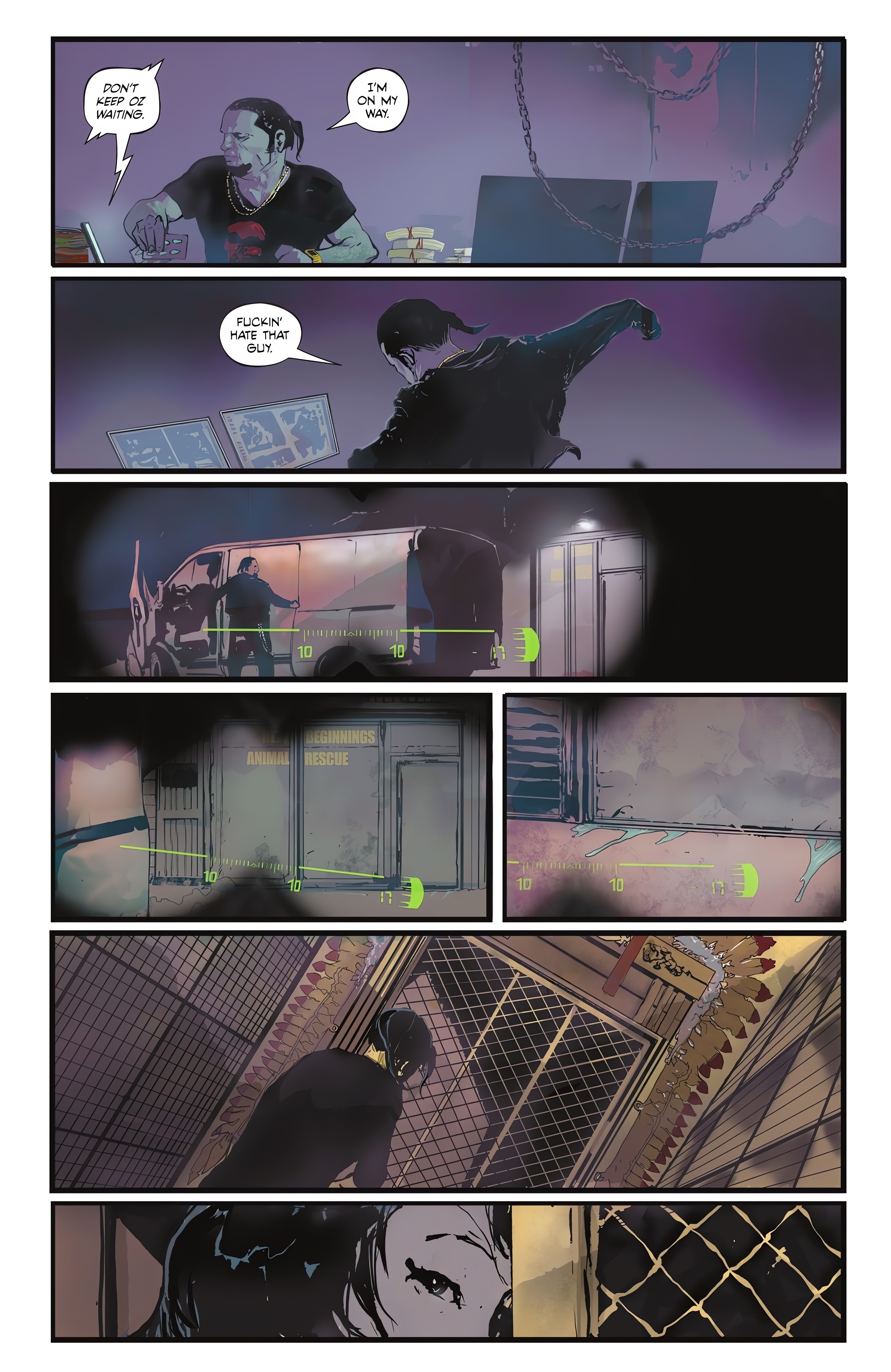 Read online The Riddler: Year One comic -  Issue #6 - 17