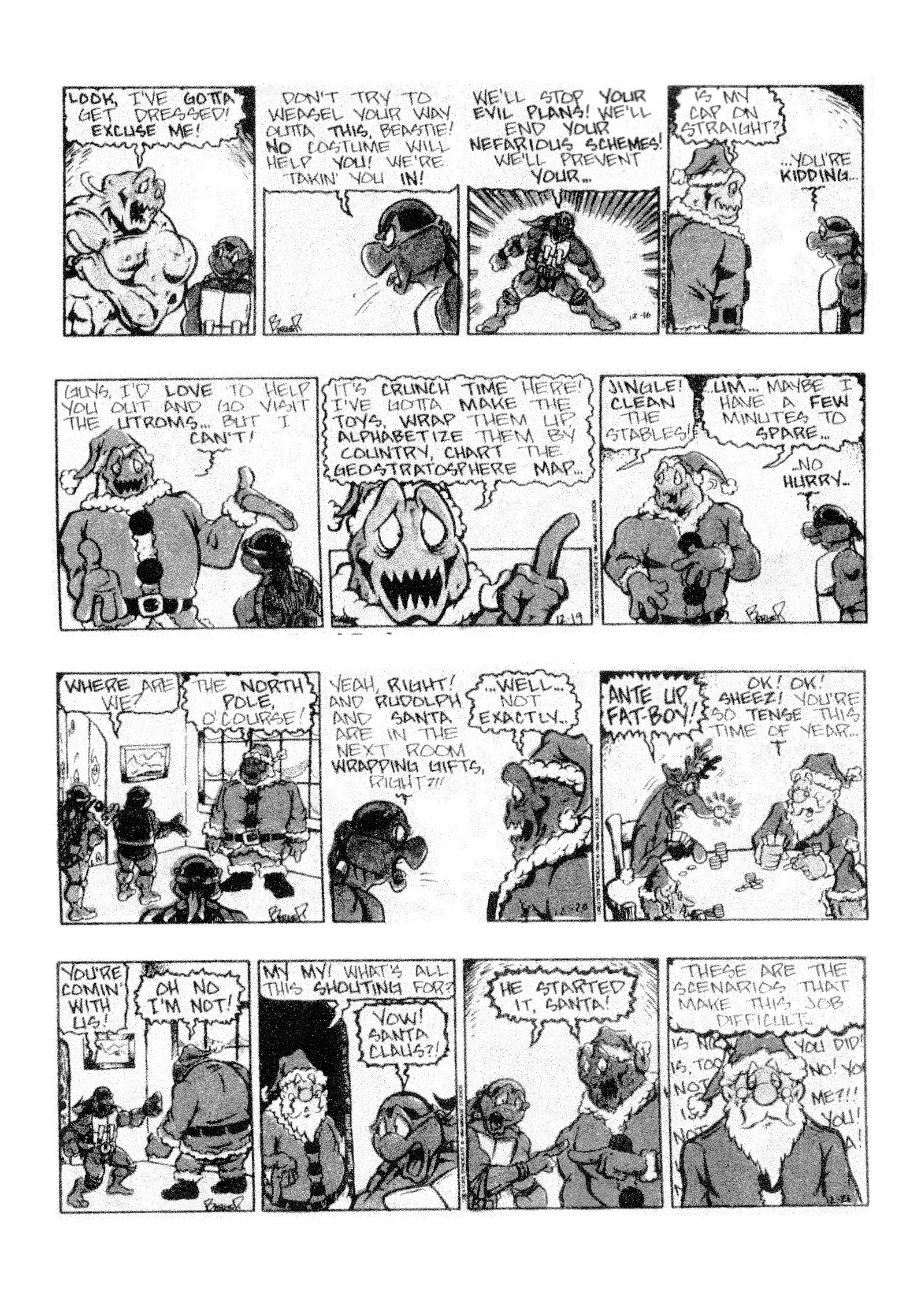 Read online Teenage Mutant Ninja Turtles: Complete Newspaper Daily Comic Strip Collection comic -  Issue # TPB 3 (Part 1) - 66