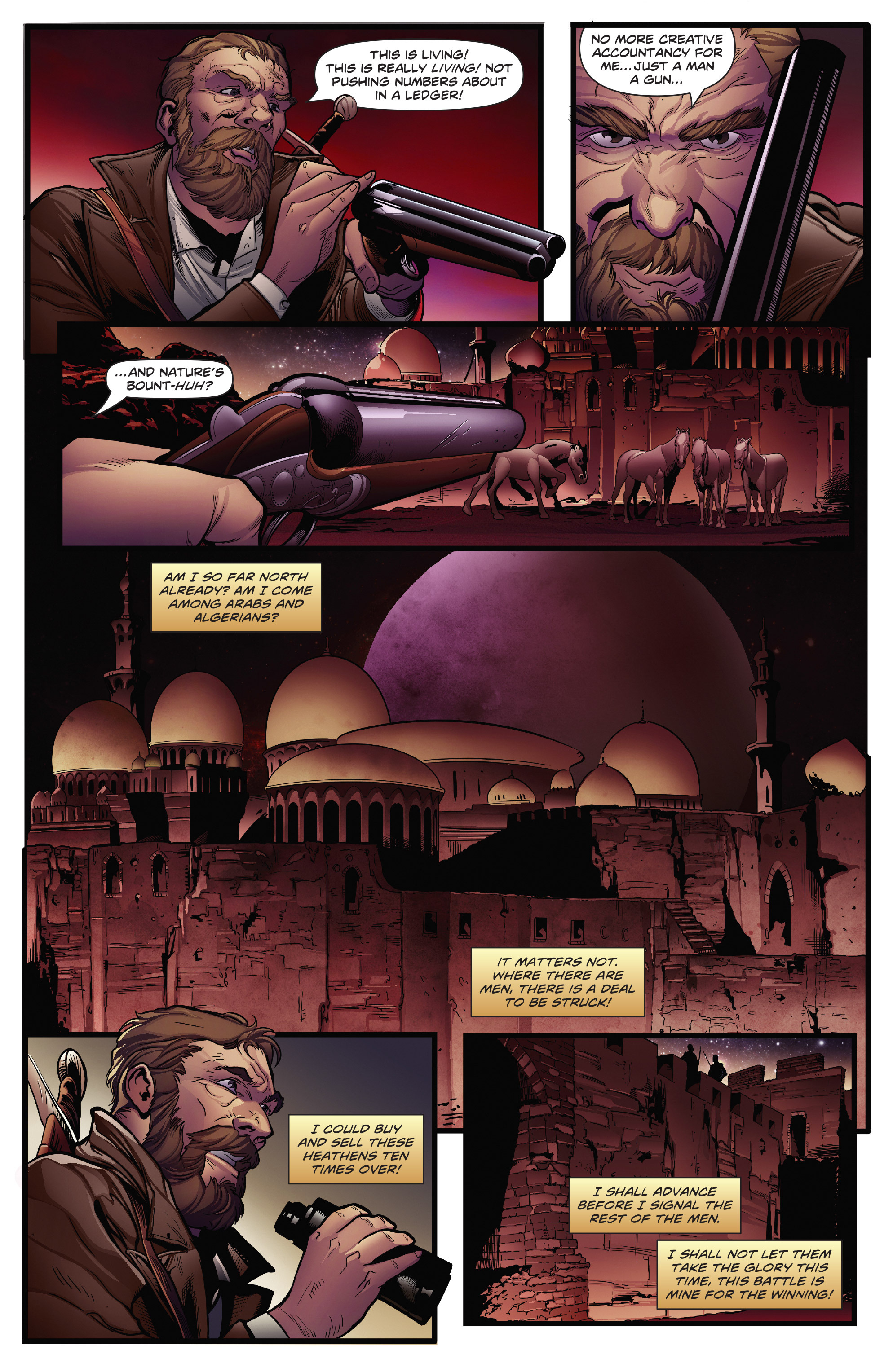 Read online Swords of Sorrow: Dejah Thoris & Irene Adler comic -  Issue #1 - 17