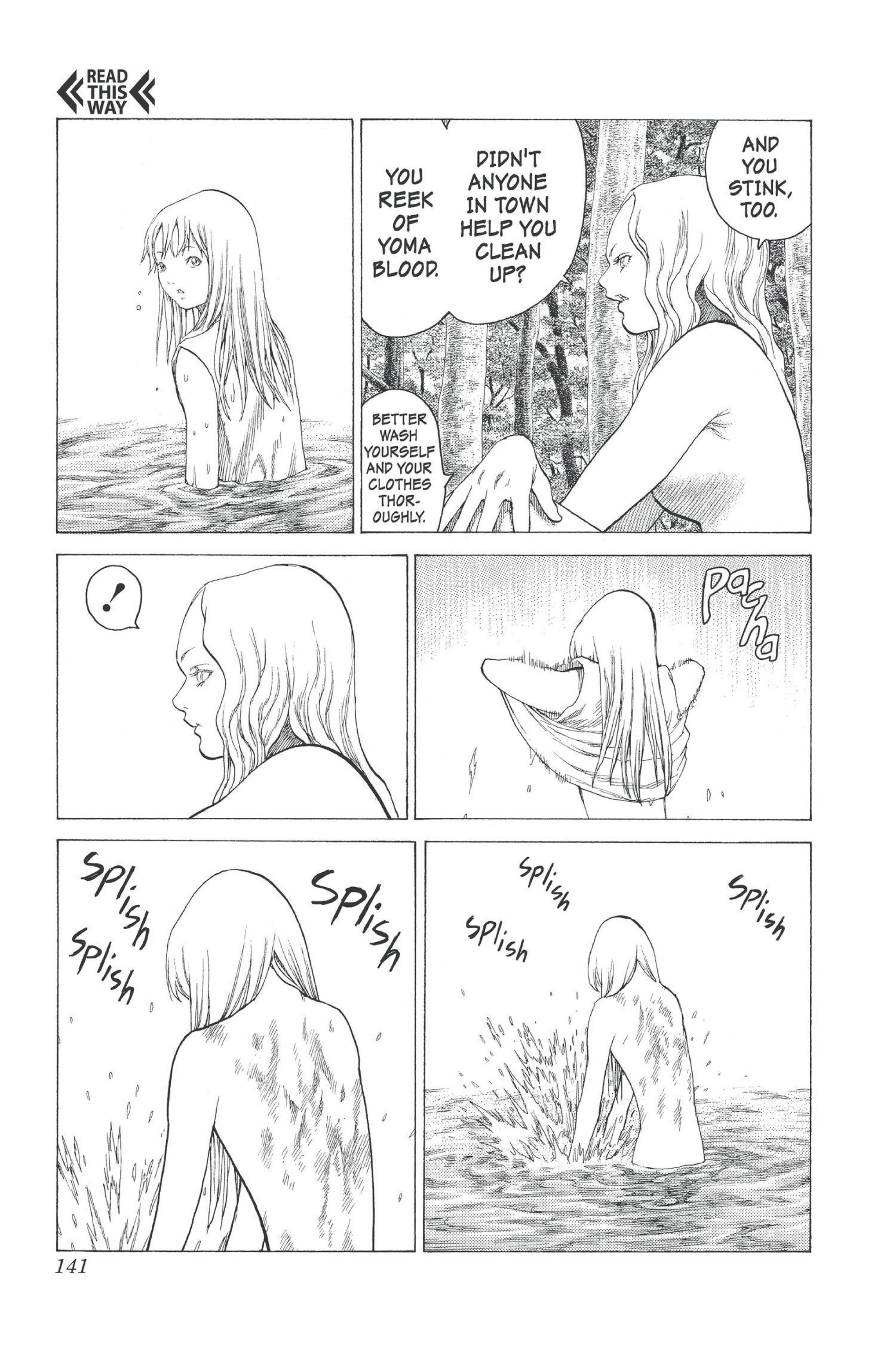 Read online Claymore comic -  Issue #3 - 132