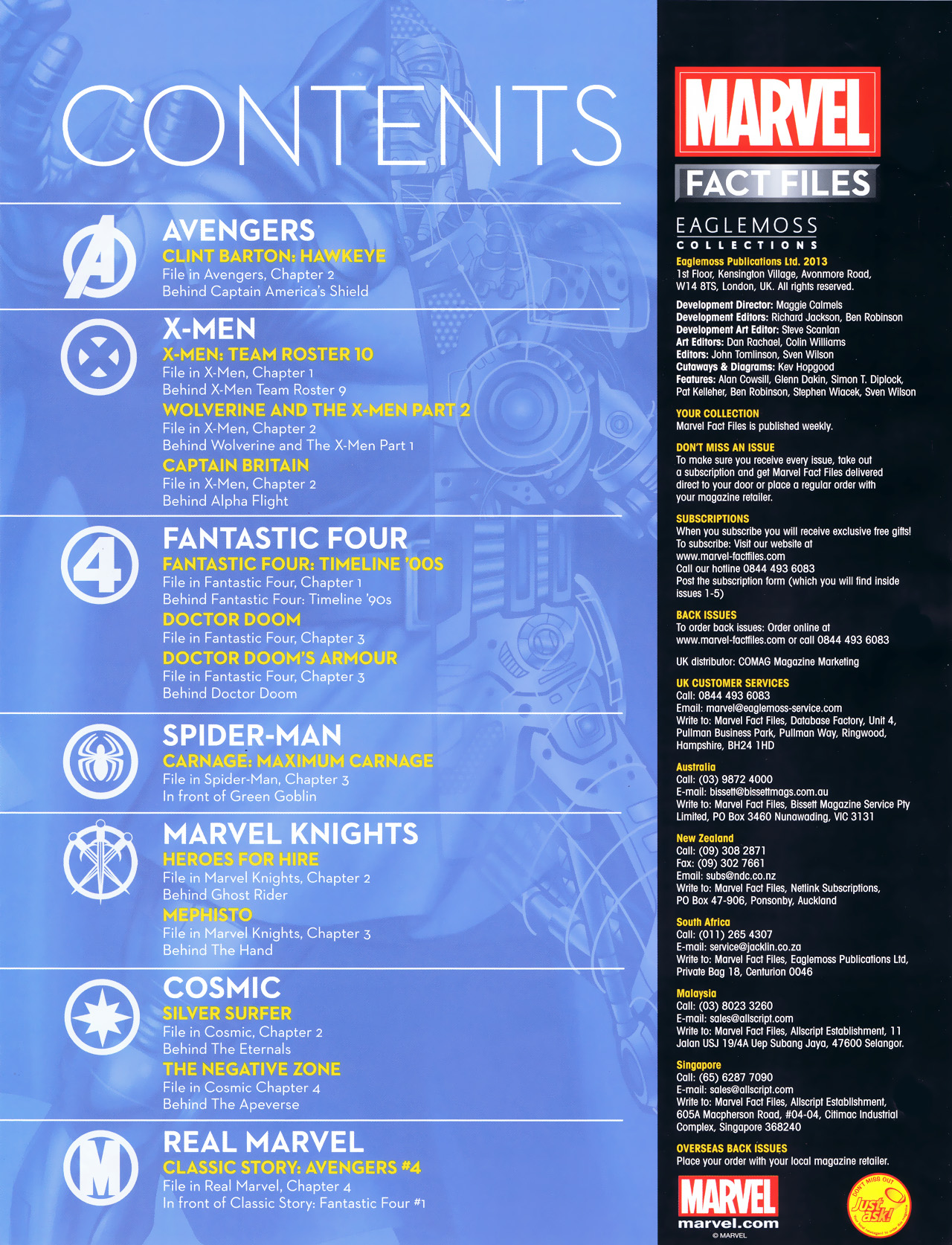 Read online Marvel Fact Files comic -  Issue #10 - 2