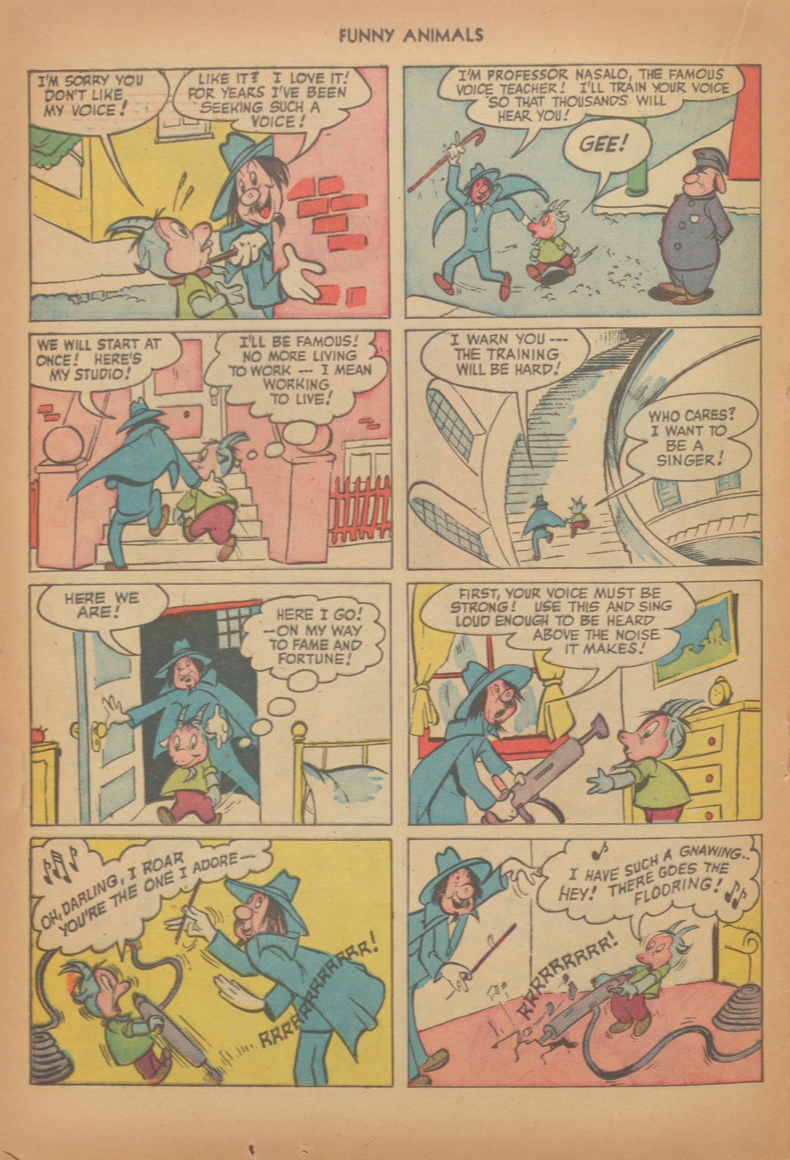 Read online Fawcett's Funny Animals comic -  Issue #72 - 20