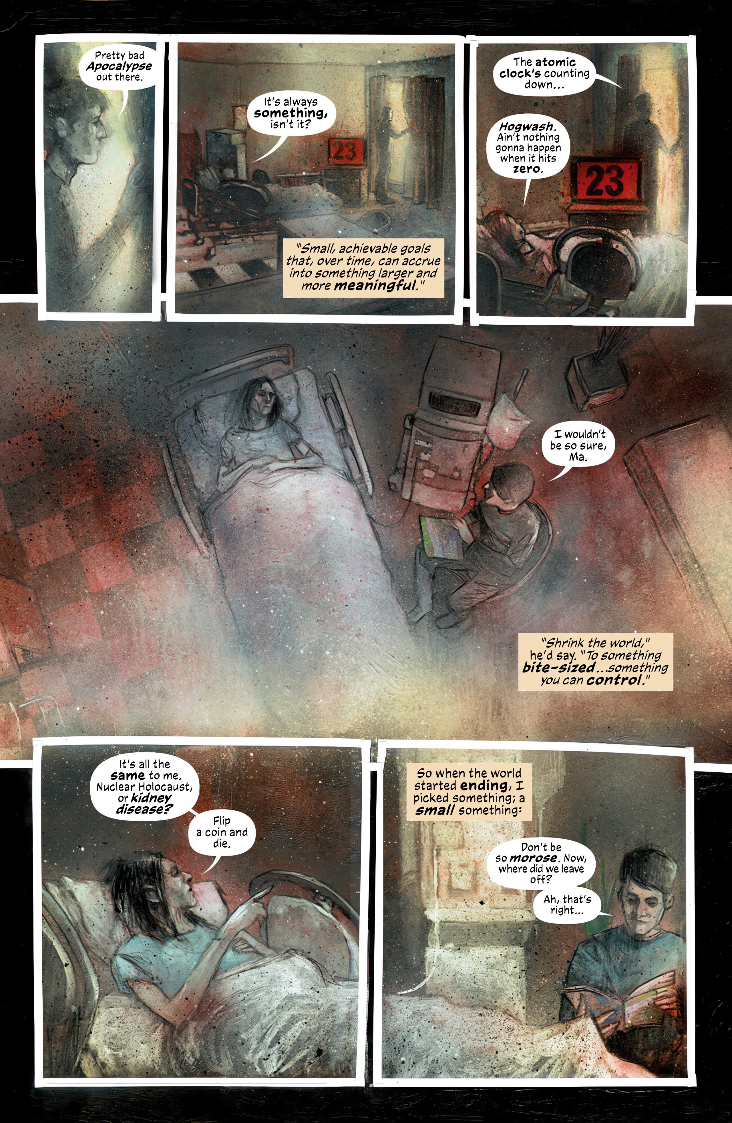 Read online Swan Songs comic -  Issue #1 - 4