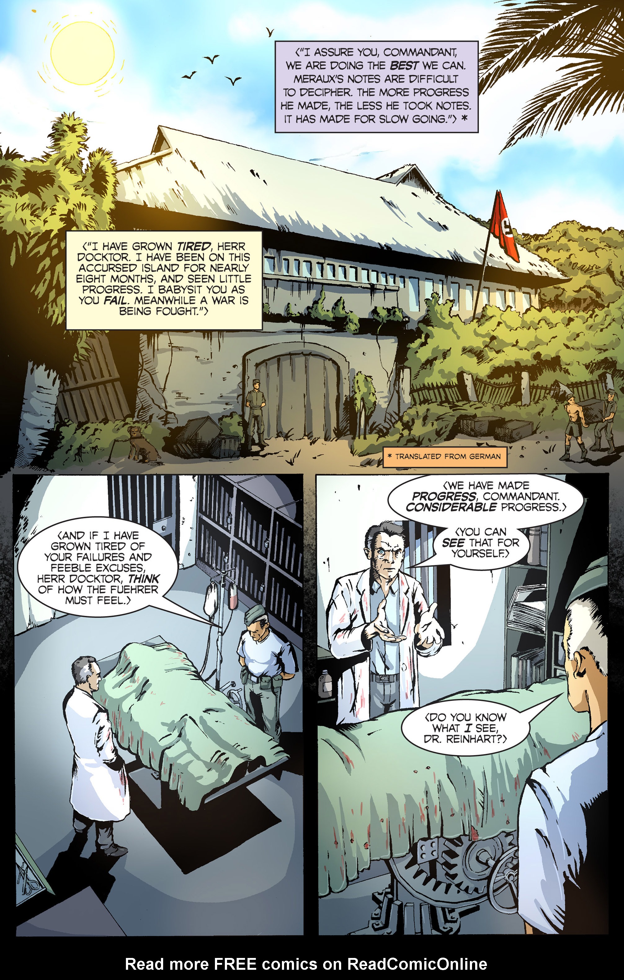 Read online The Army of Dr. Moreau comic -  Issue #1 - 15