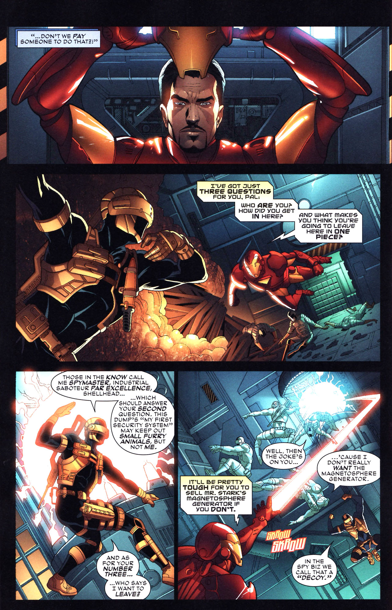 Read online Marvel Adventures Iron Man comic -  Issue #4 - 6