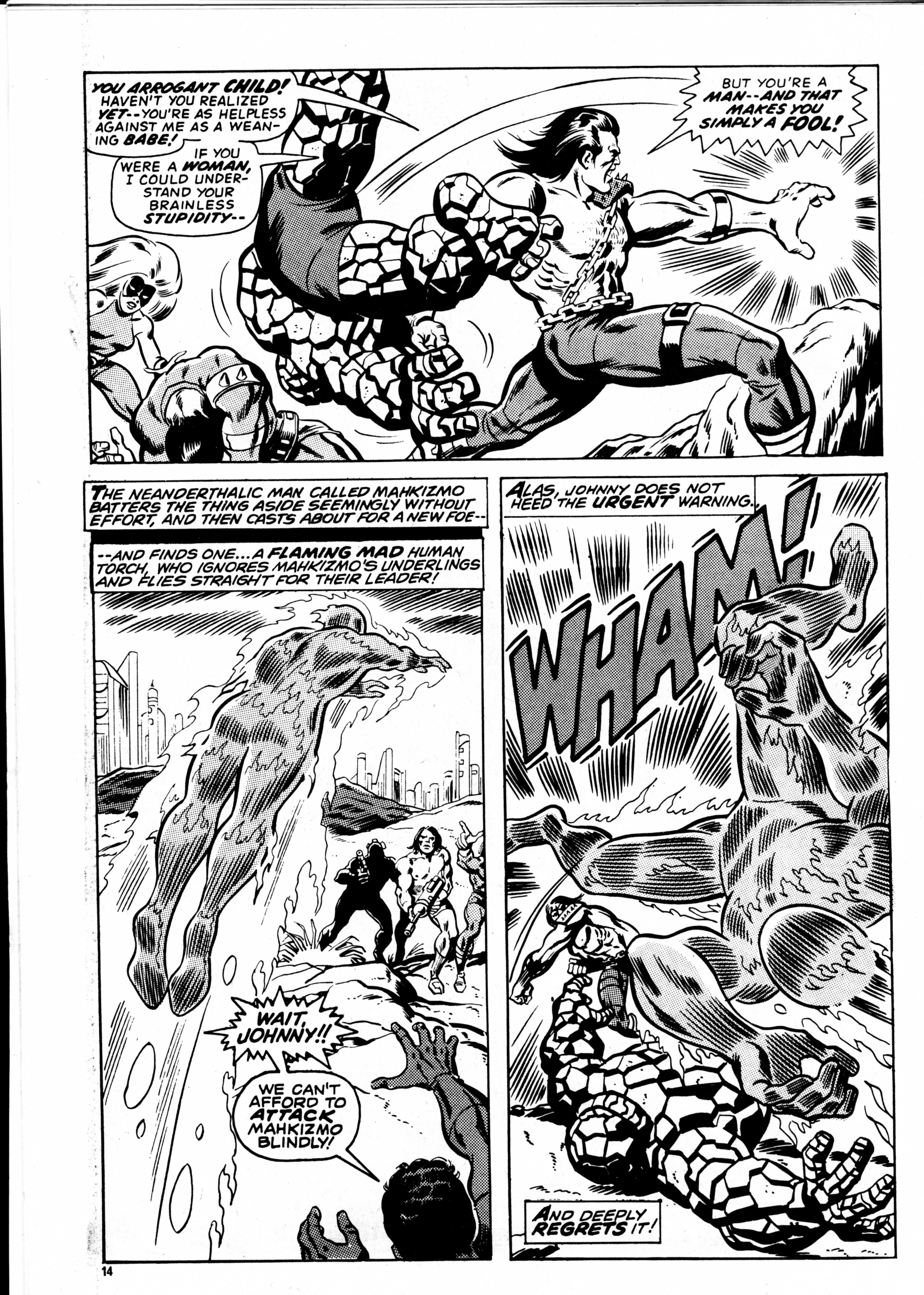 Read online Fantastic Four (1982) comic -  Issue #20 - 14