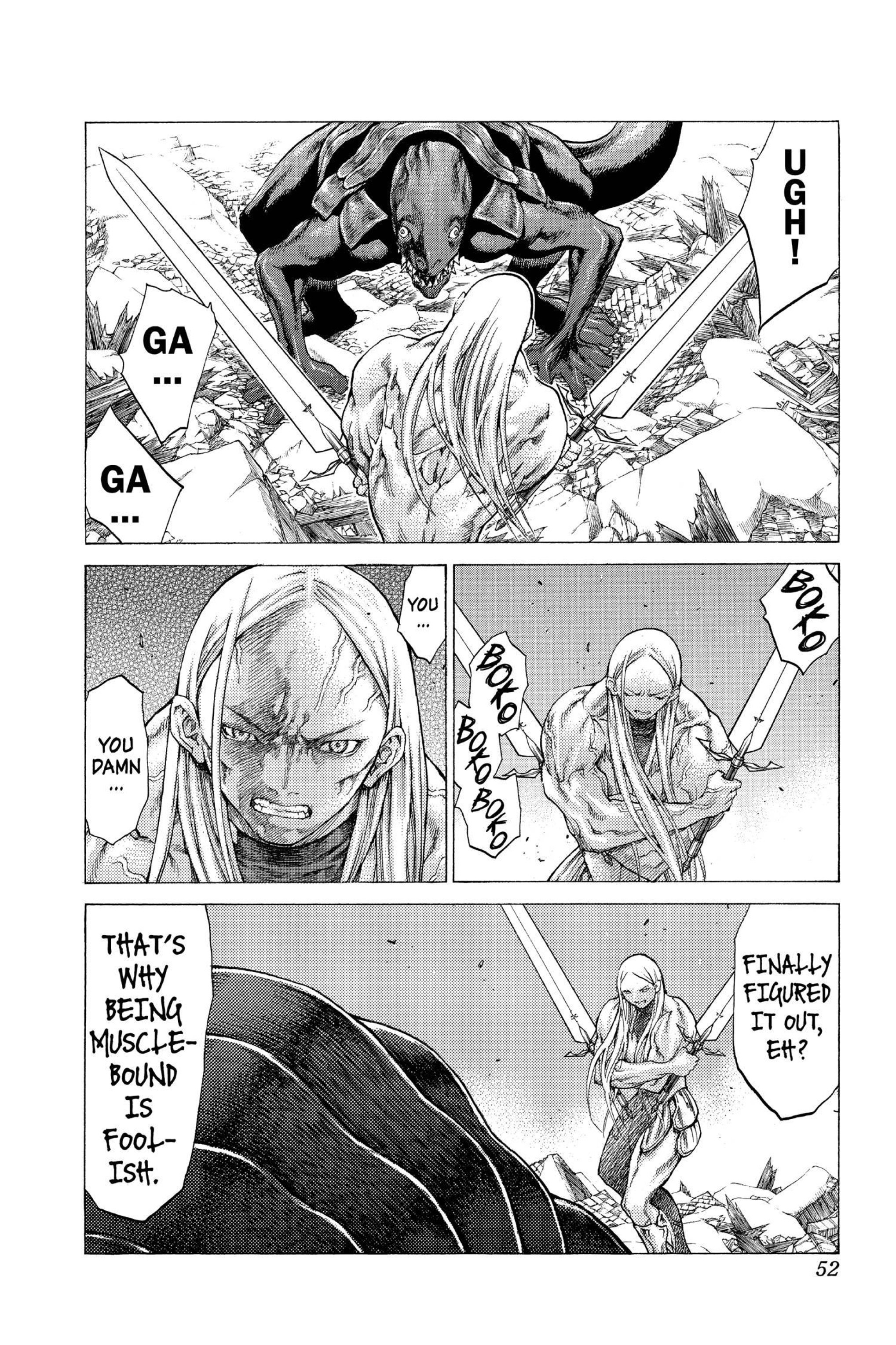 Read online Claymore comic -  Issue #10 - 48