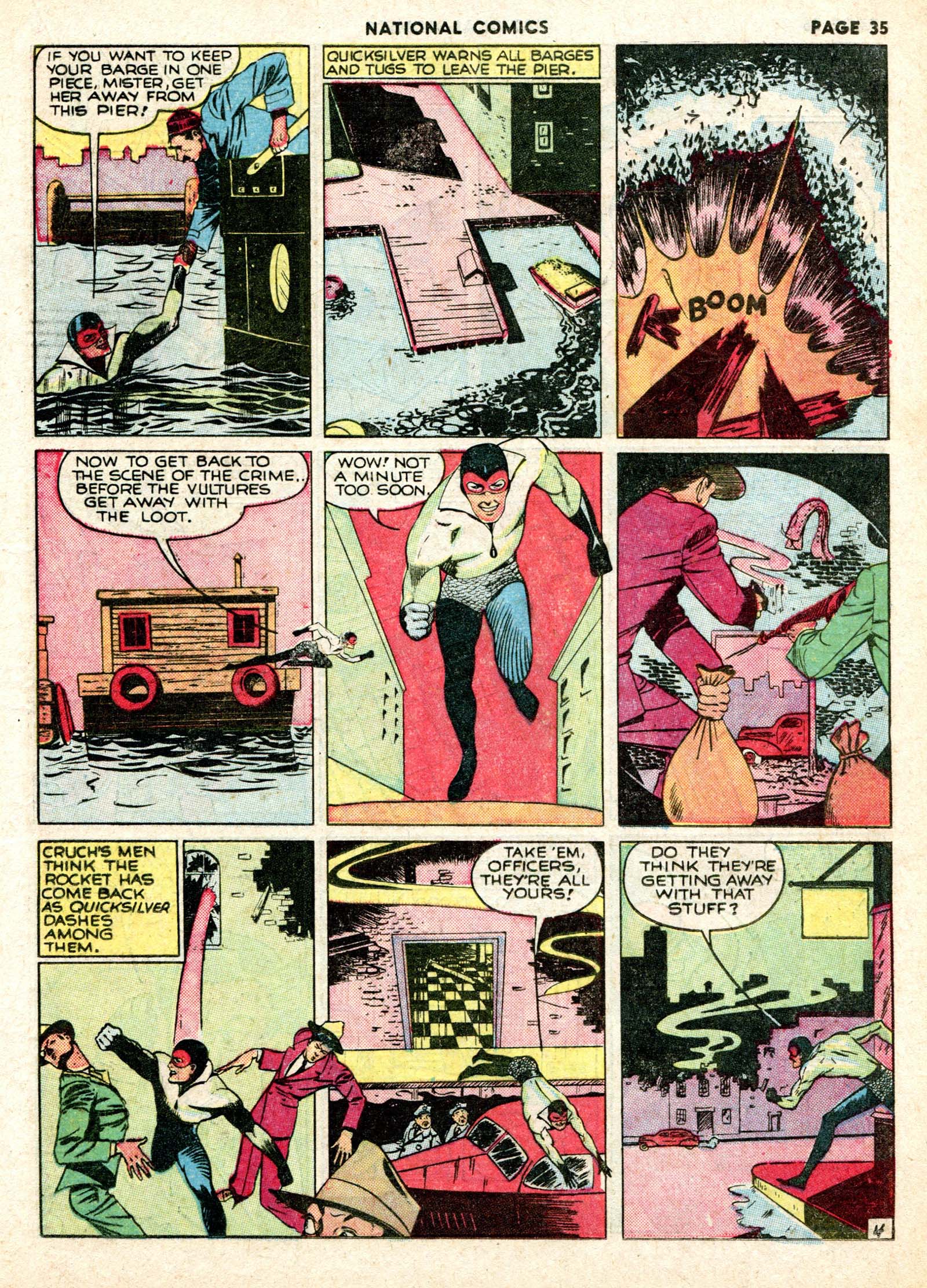 Read online National Comics comic -  Issue #8 - 37