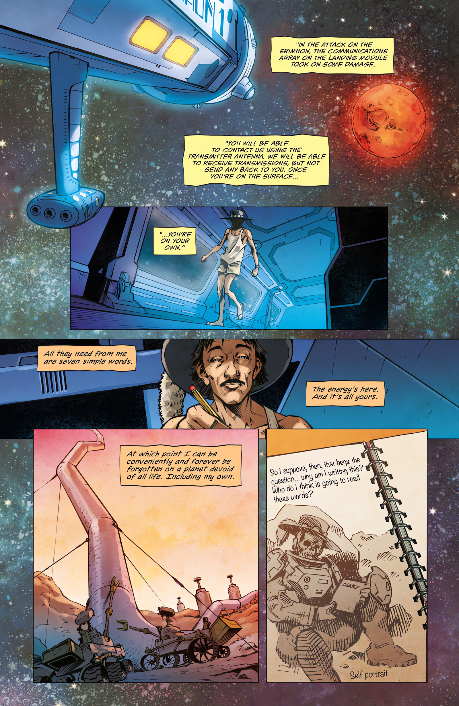 Read online Traveling To Mars comic -  Issue #7 - 10
