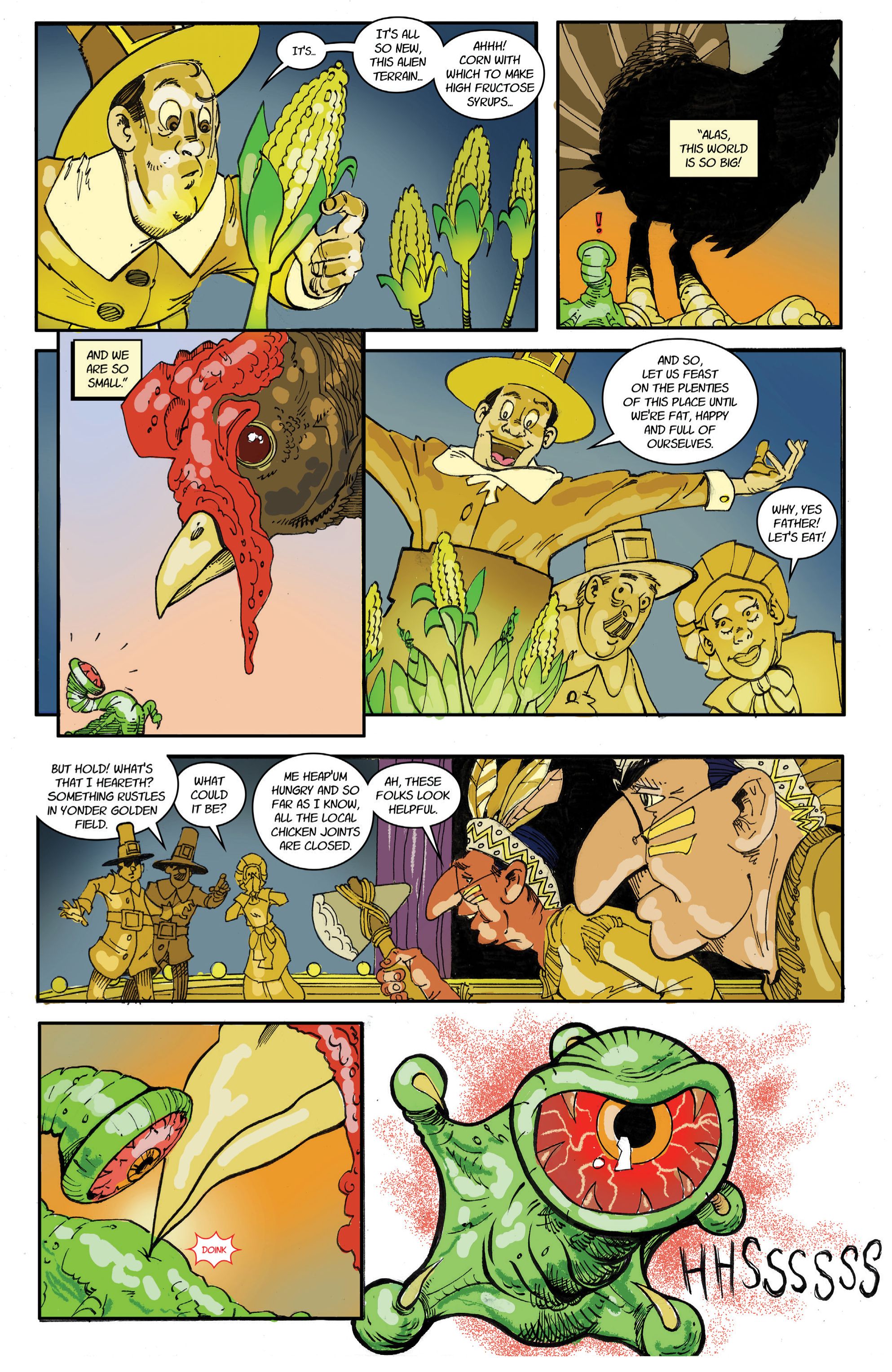 Read online Turkey Day comic -  Issue # Full - 8
