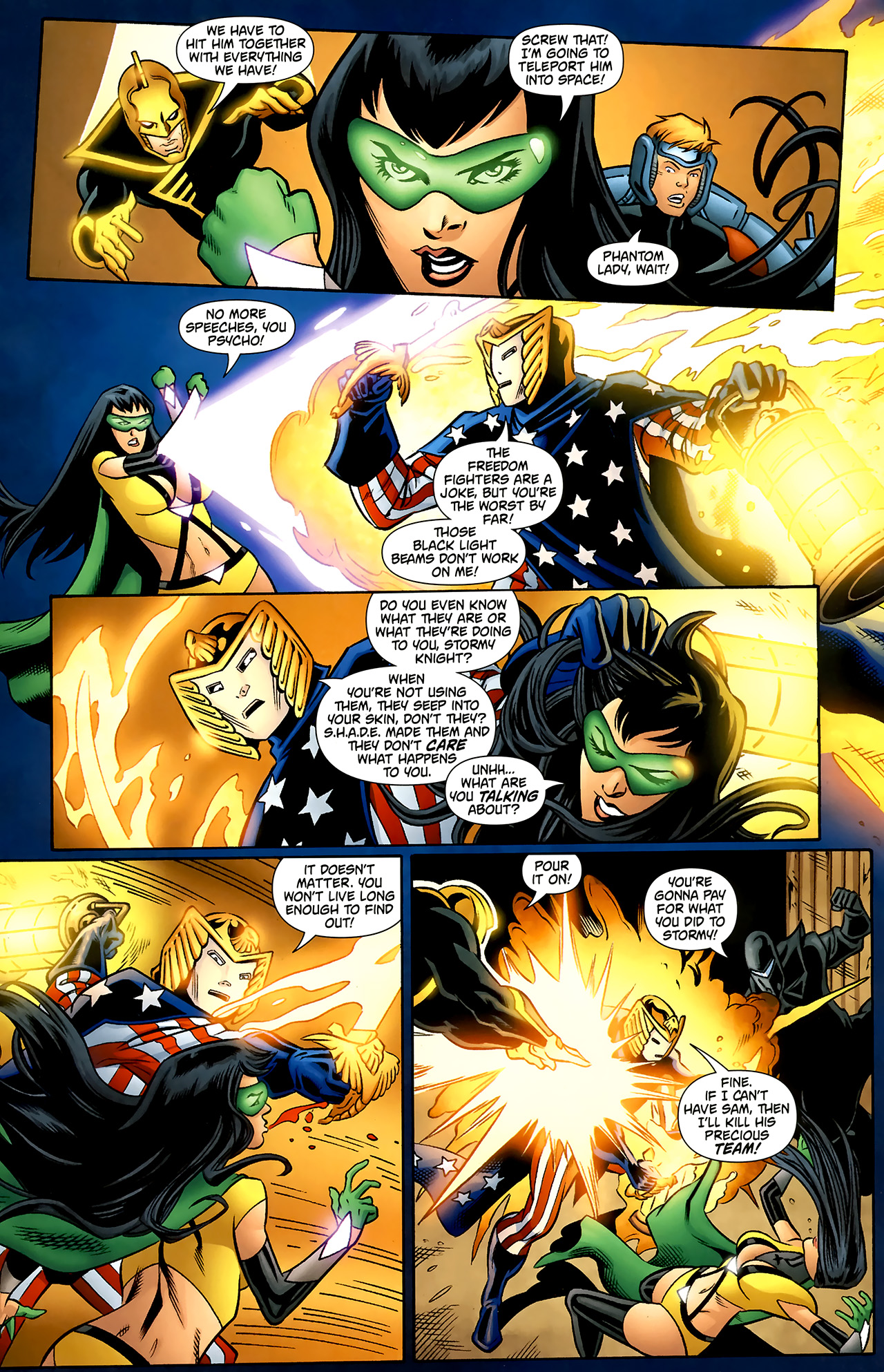 Read online Freedom Fighters (2010) comic -  Issue #7 - 18