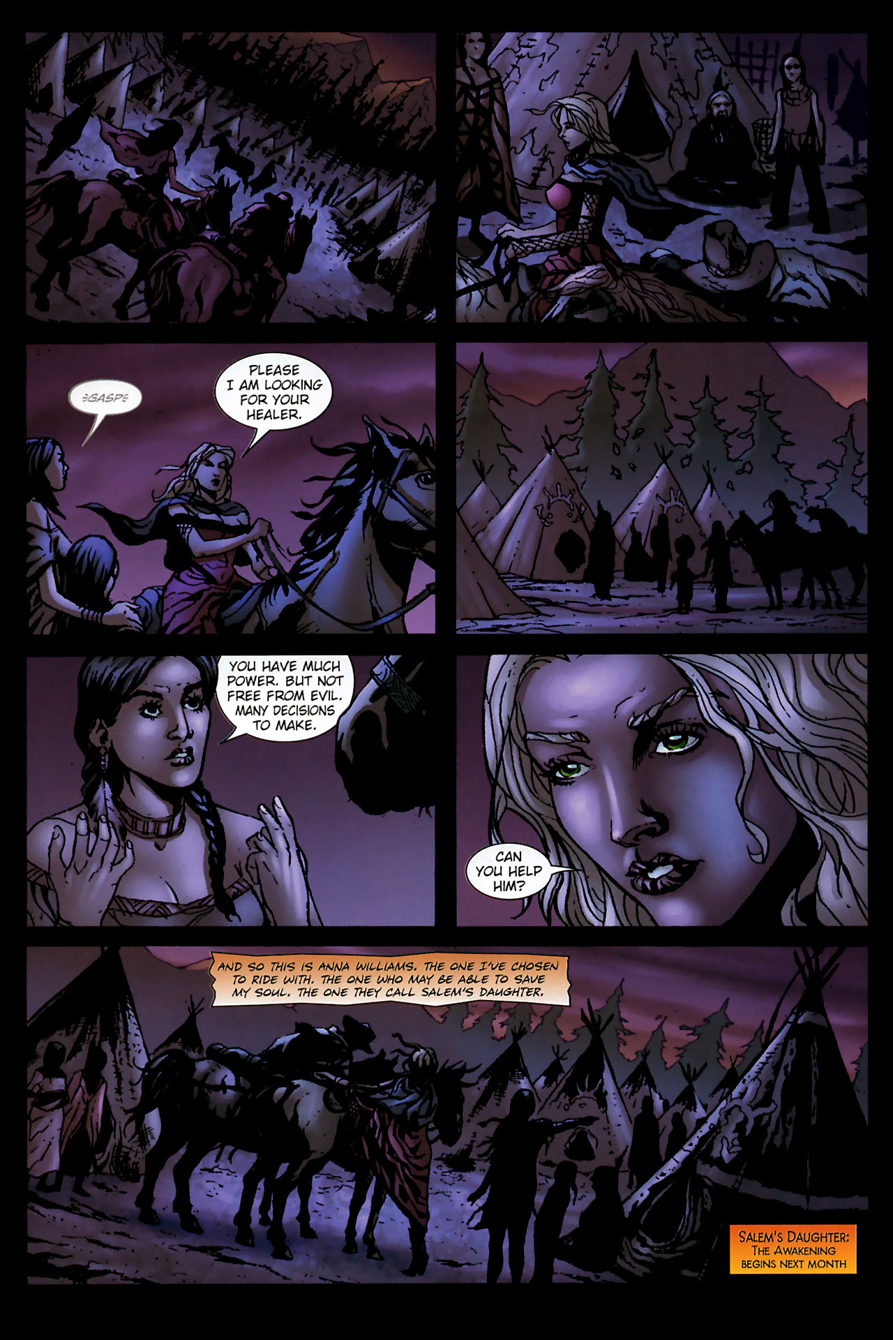 Read online Salem's Daughter comic -  Issue #0 - 24