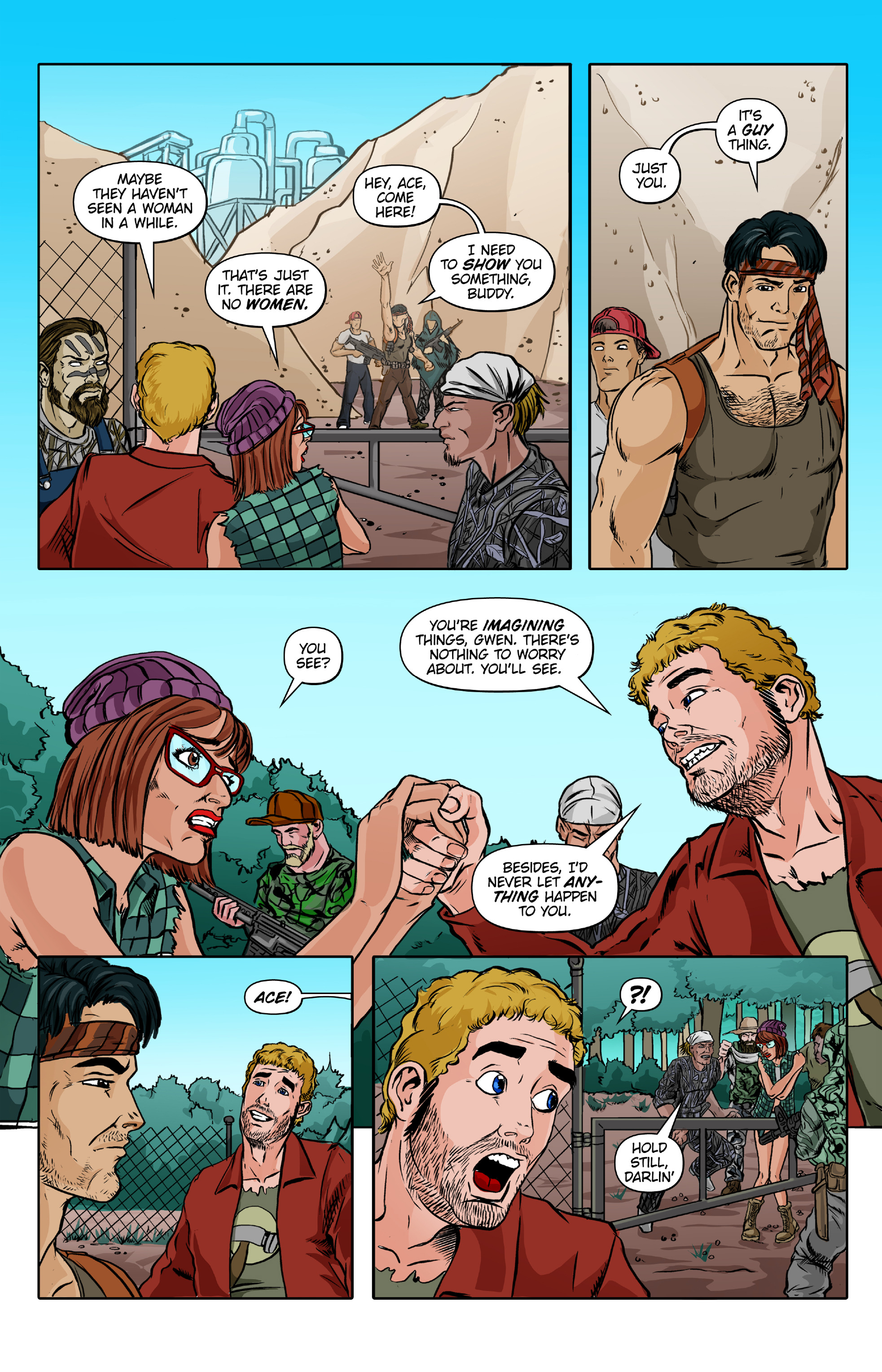 Read online Lesbian Zombies from Outer Space comic -  Issue #4 - 25