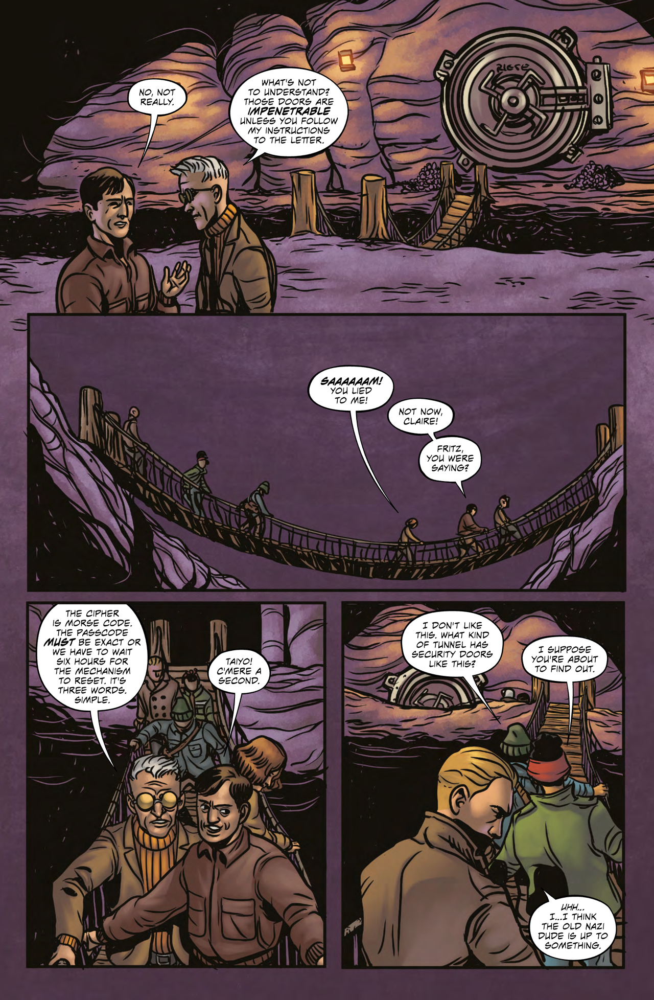 Read online Project Riese comic -  Issue #1 - 21