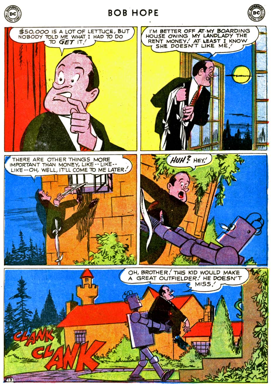 Read online The Adventures of Bob Hope comic -  Issue #68 - 17
