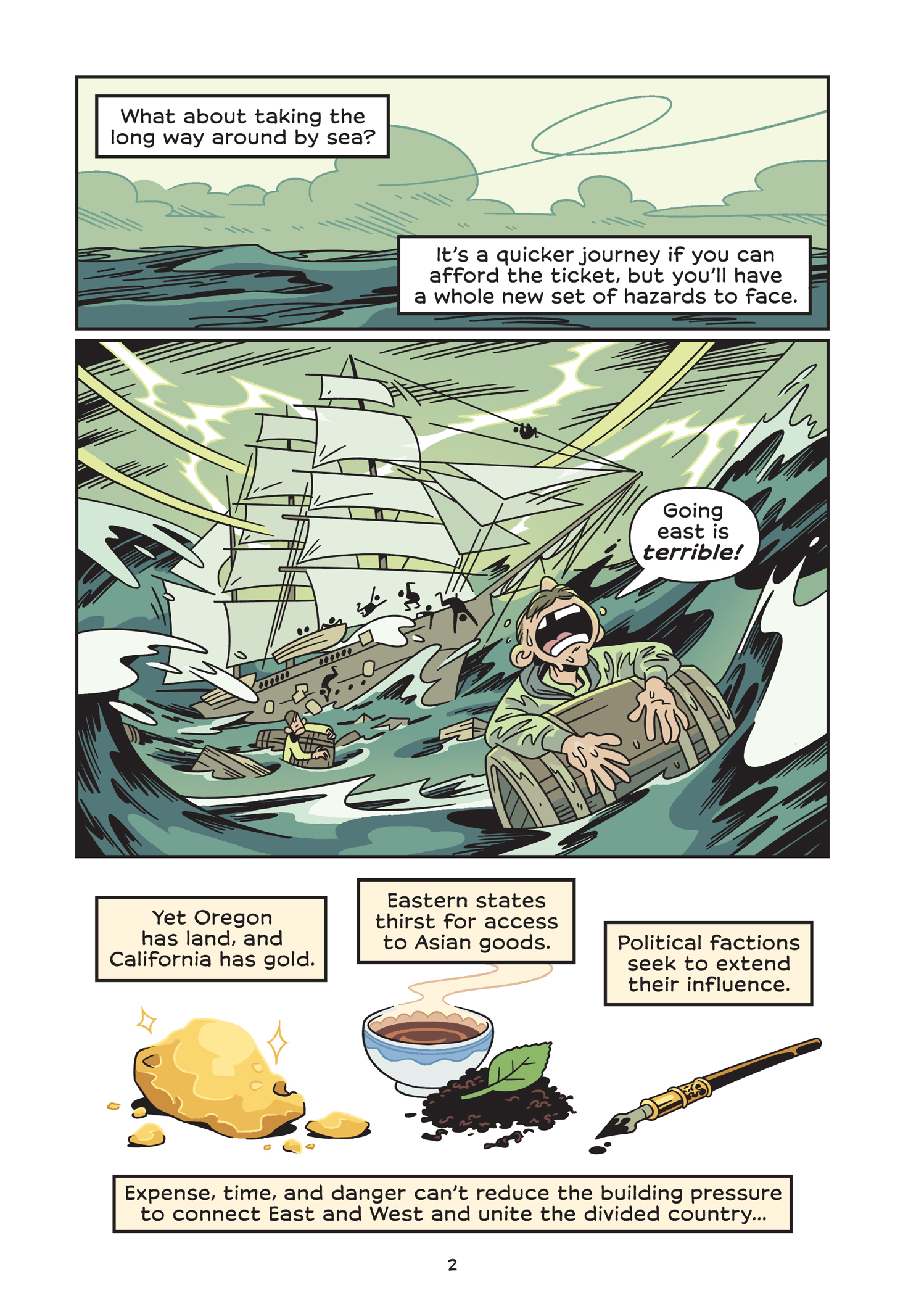 Read online History Comics comic -  Issue # The Transcontinental Railroad - 11