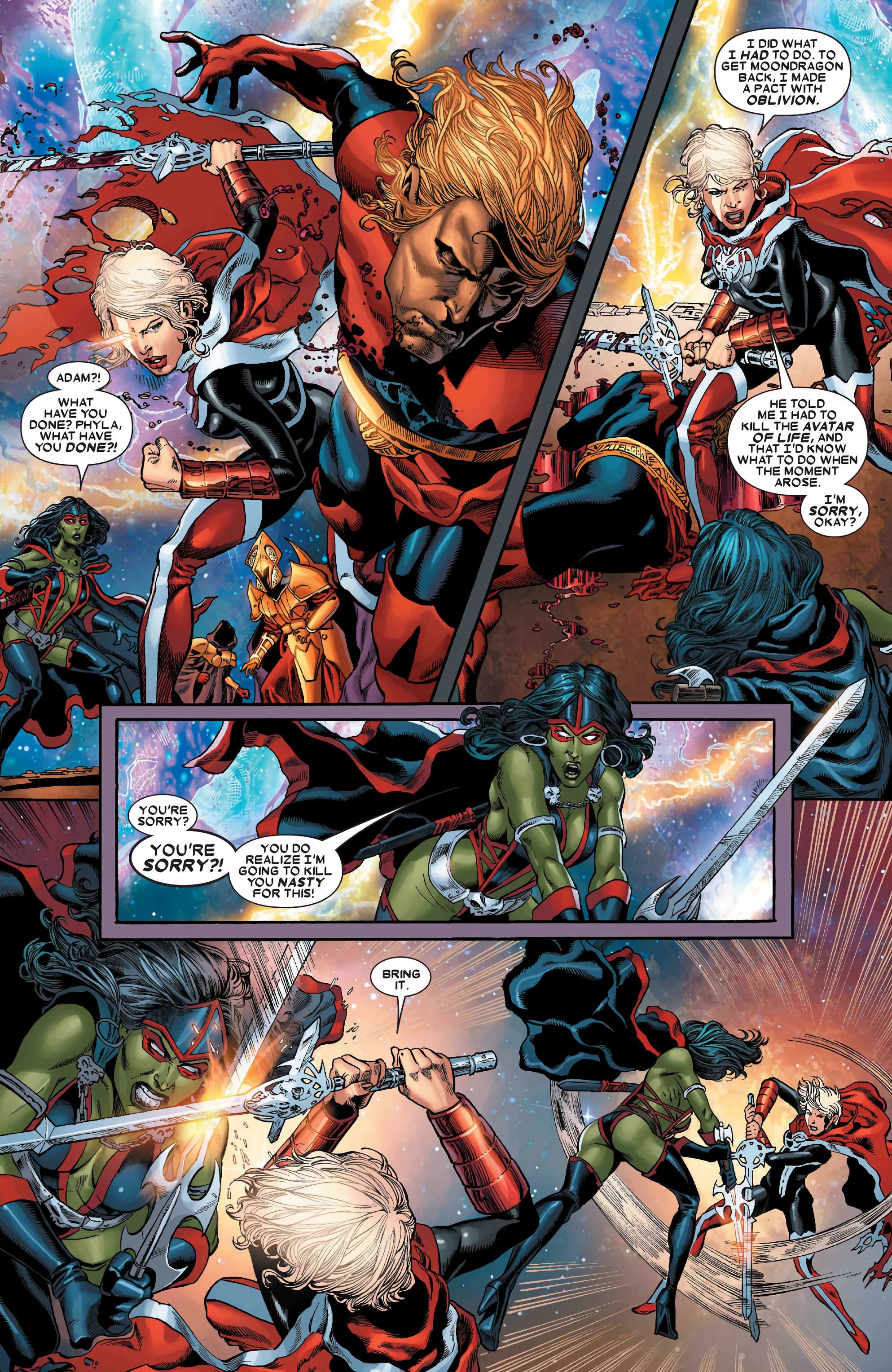 Read online War of Kings Omnibus comic -  Issue # TPB (Part 12) - 54