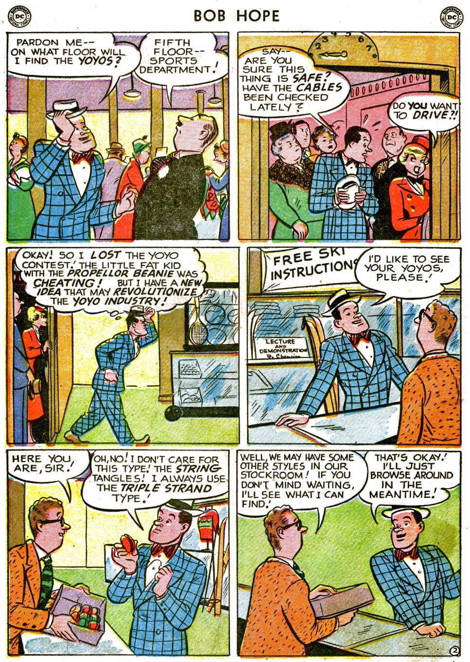 Read online The Adventures of Bob Hope comic -  Issue #1 - 18