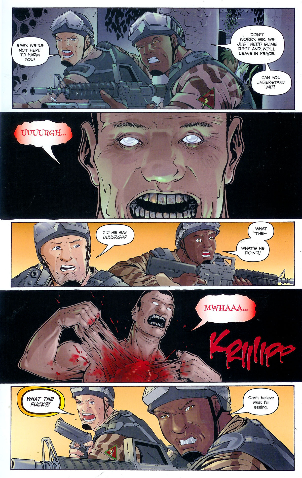 Read online CVO: Covert Vampiric Operations - African Blood comic -  Issue #1 - 14