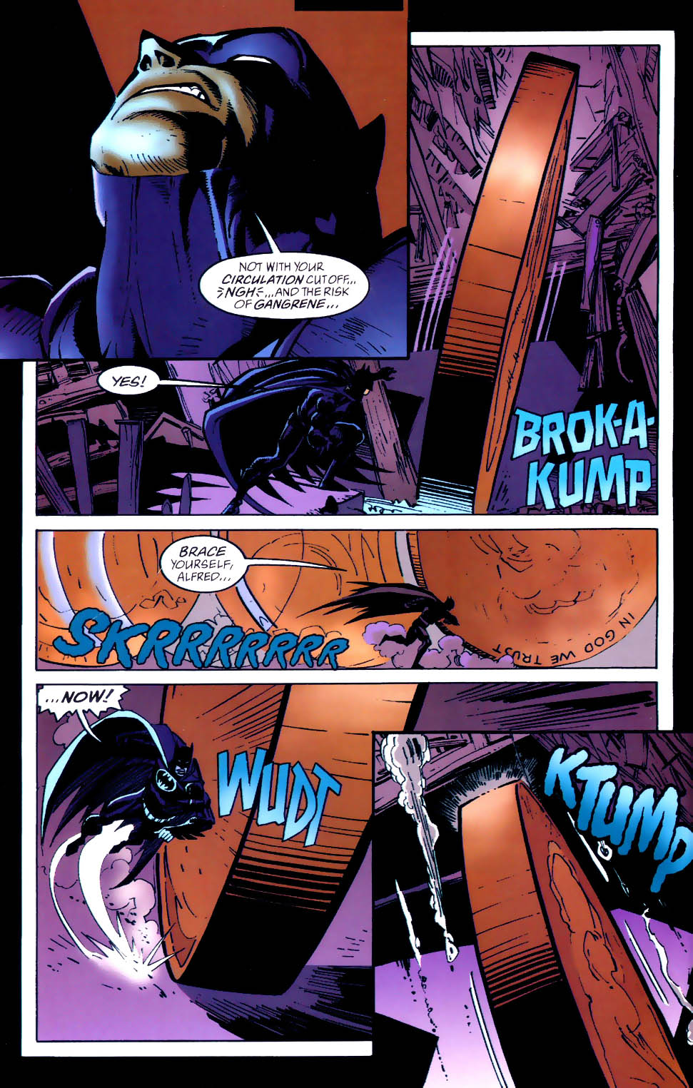 Read online Batman: Cataclysm comic -  Issue #4 - 13