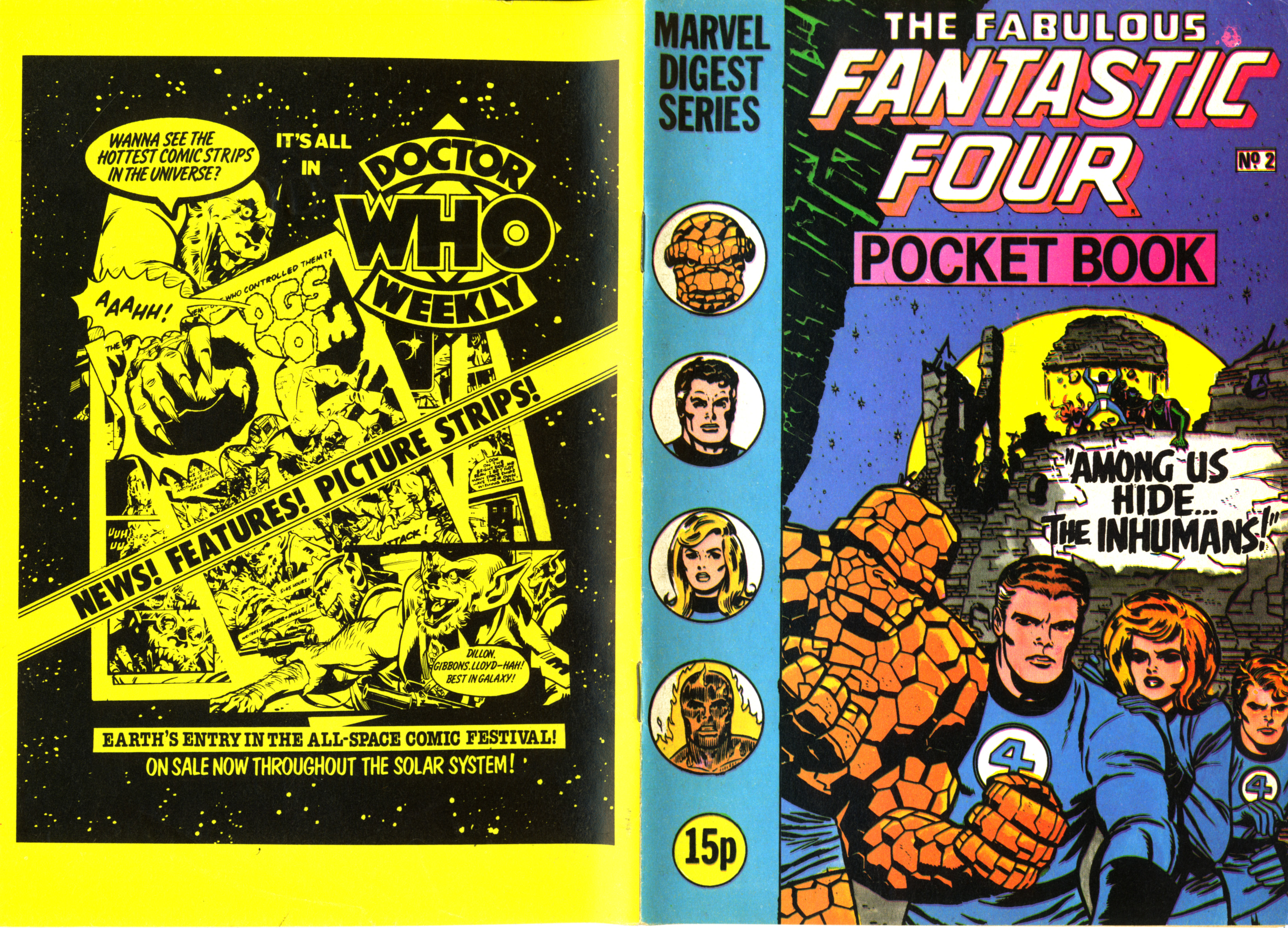 Read online Fantastic Four Pocket Book comic -  Issue #2 - 2