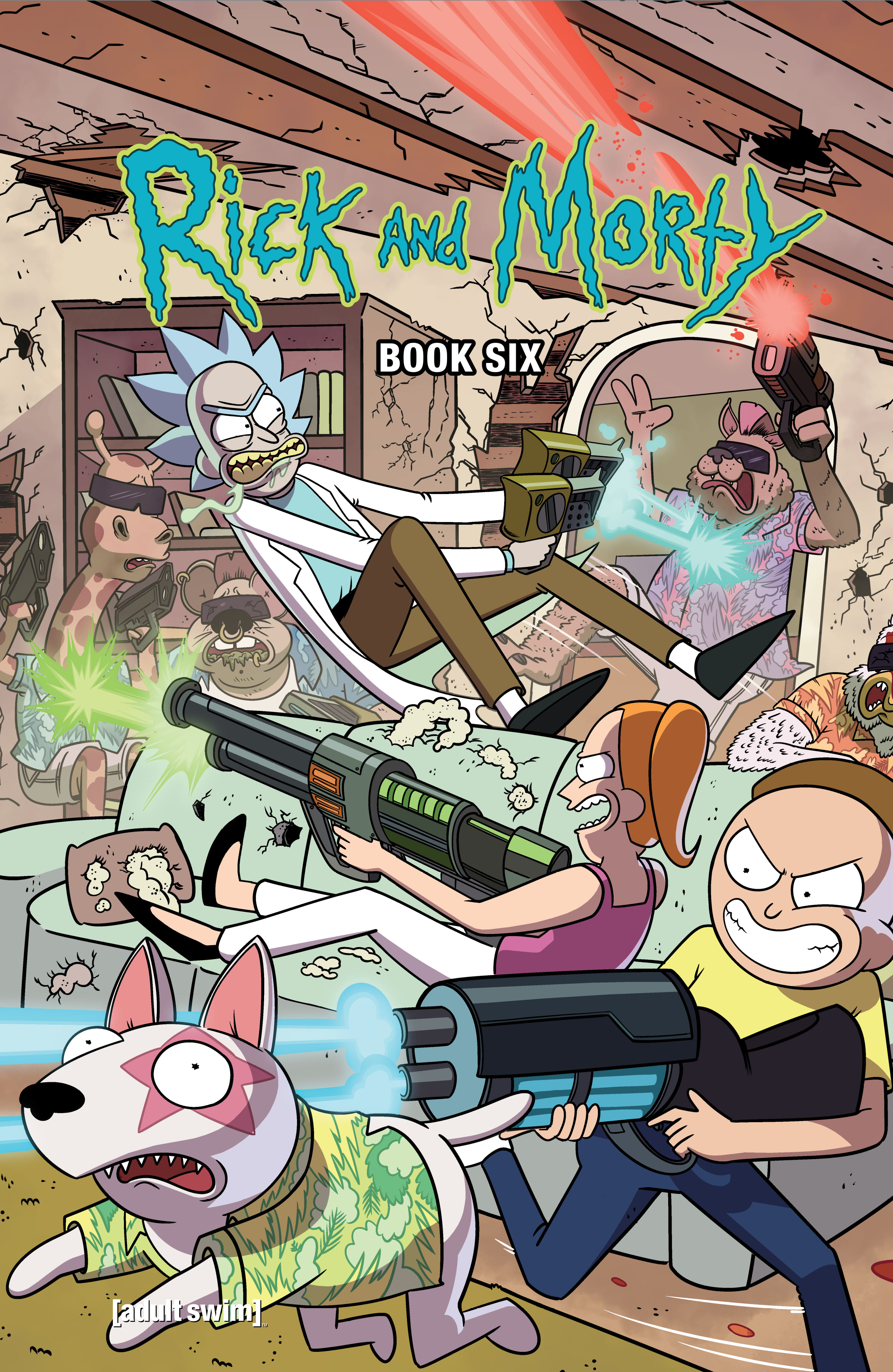 Read online Rick and Morty Deluxe Edition comic -  Issue # TPB 6 (Part 1) - 1