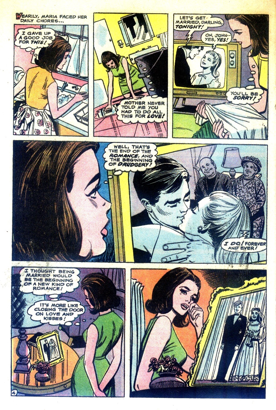 Read online Young Romance comic -  Issue #159 - 28