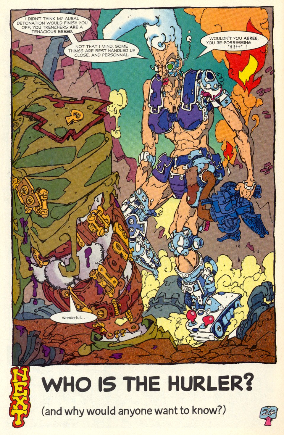 Read online Trencher comic -  Issue #1 - 26