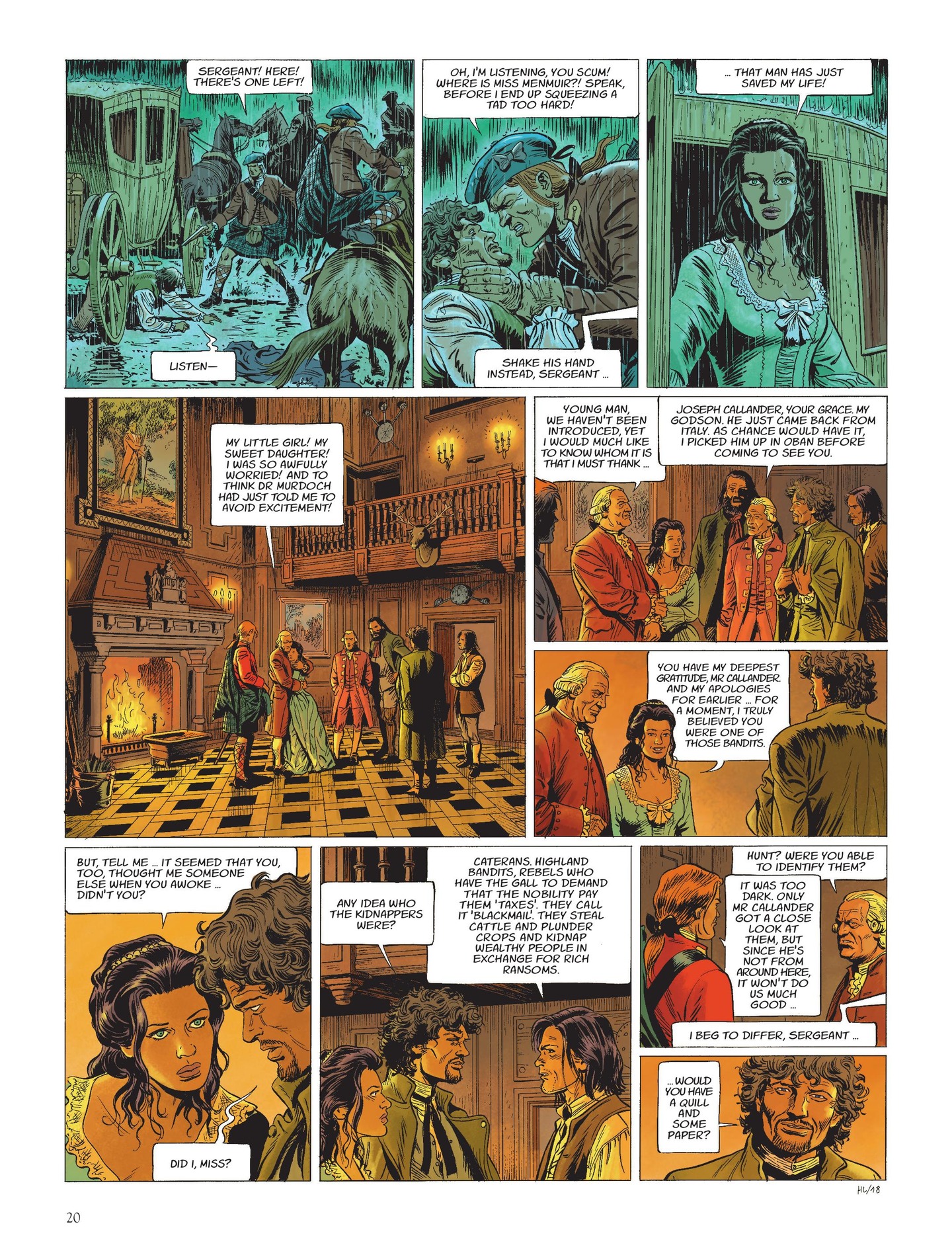 Read online Highlands comic -  Issue #1 - 20