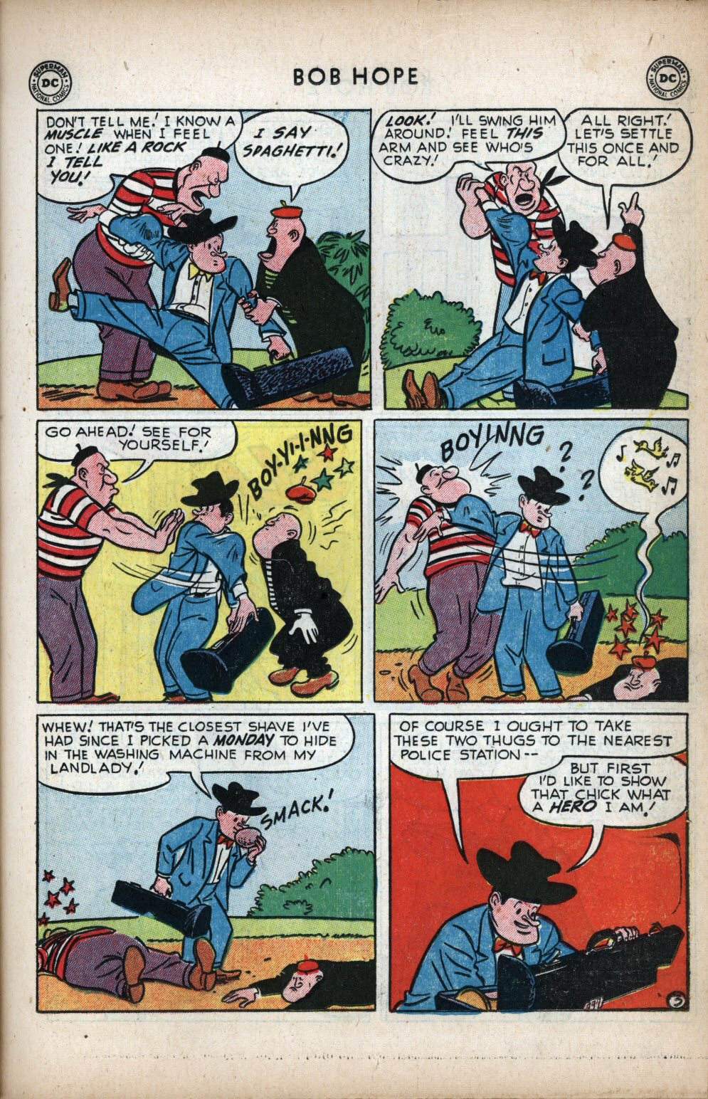 Read online The Adventures of Bob Hope comic -  Issue #11 - 13