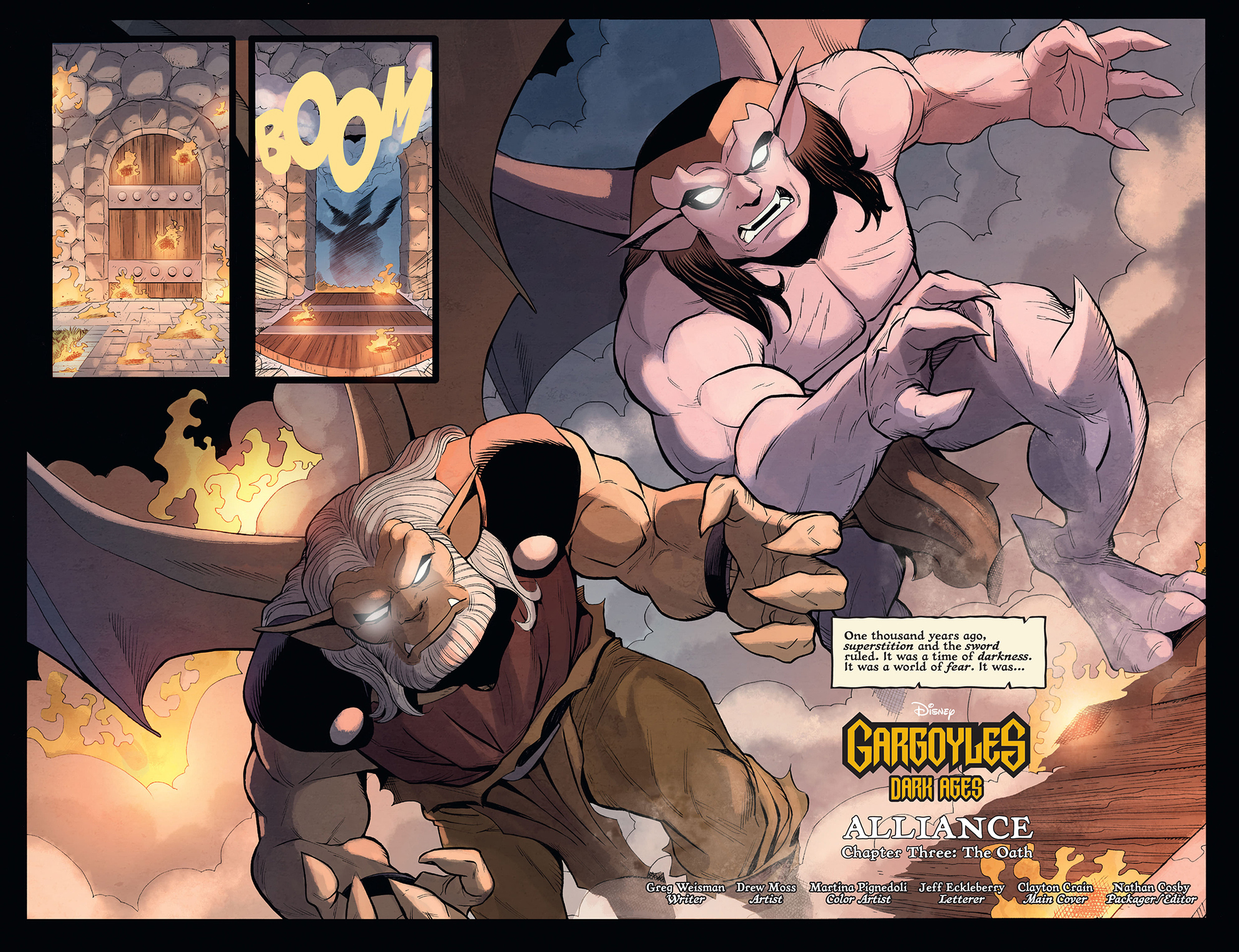 Read online Gargoyles: Dark Ages comic -  Issue #3 - 14
