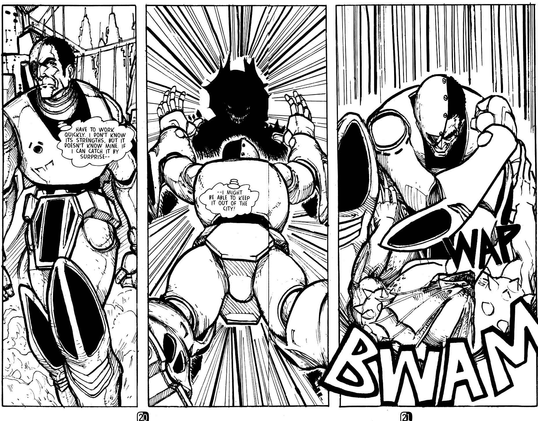 Read online Robotech: Warriors comic -  Issue #1 - 21