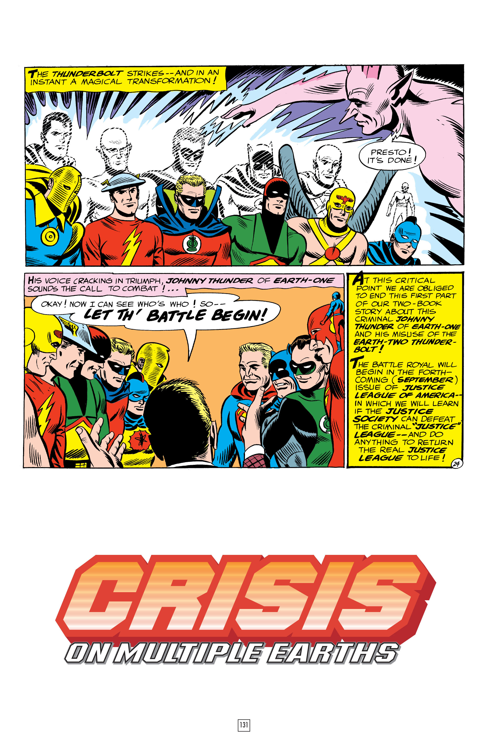 Read online Crisis on Multiple Earths comic -  Issue # TPB 1 - 132