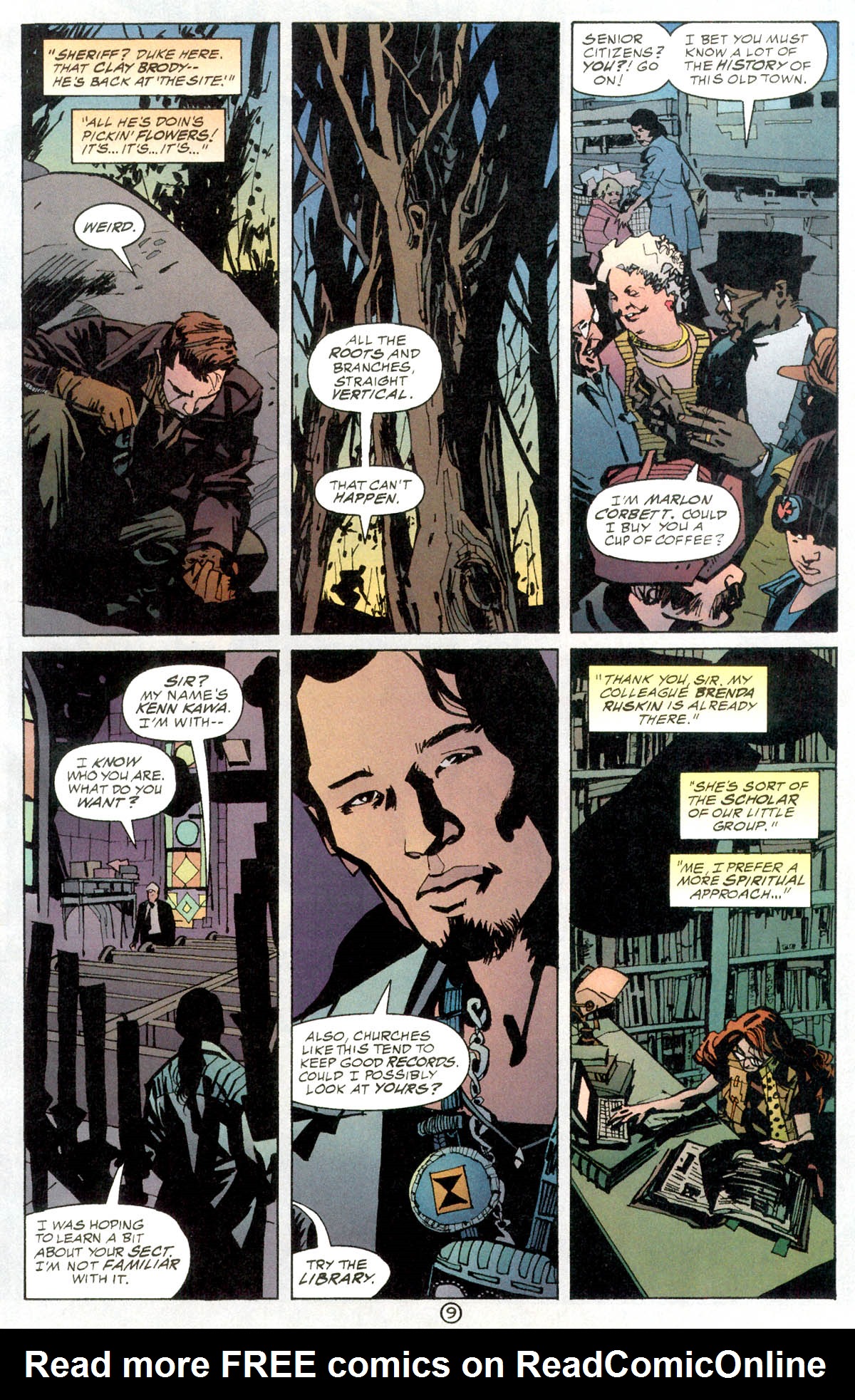 Read online Challengers of the Unknown (1997) comic -  Issue #1 - 11