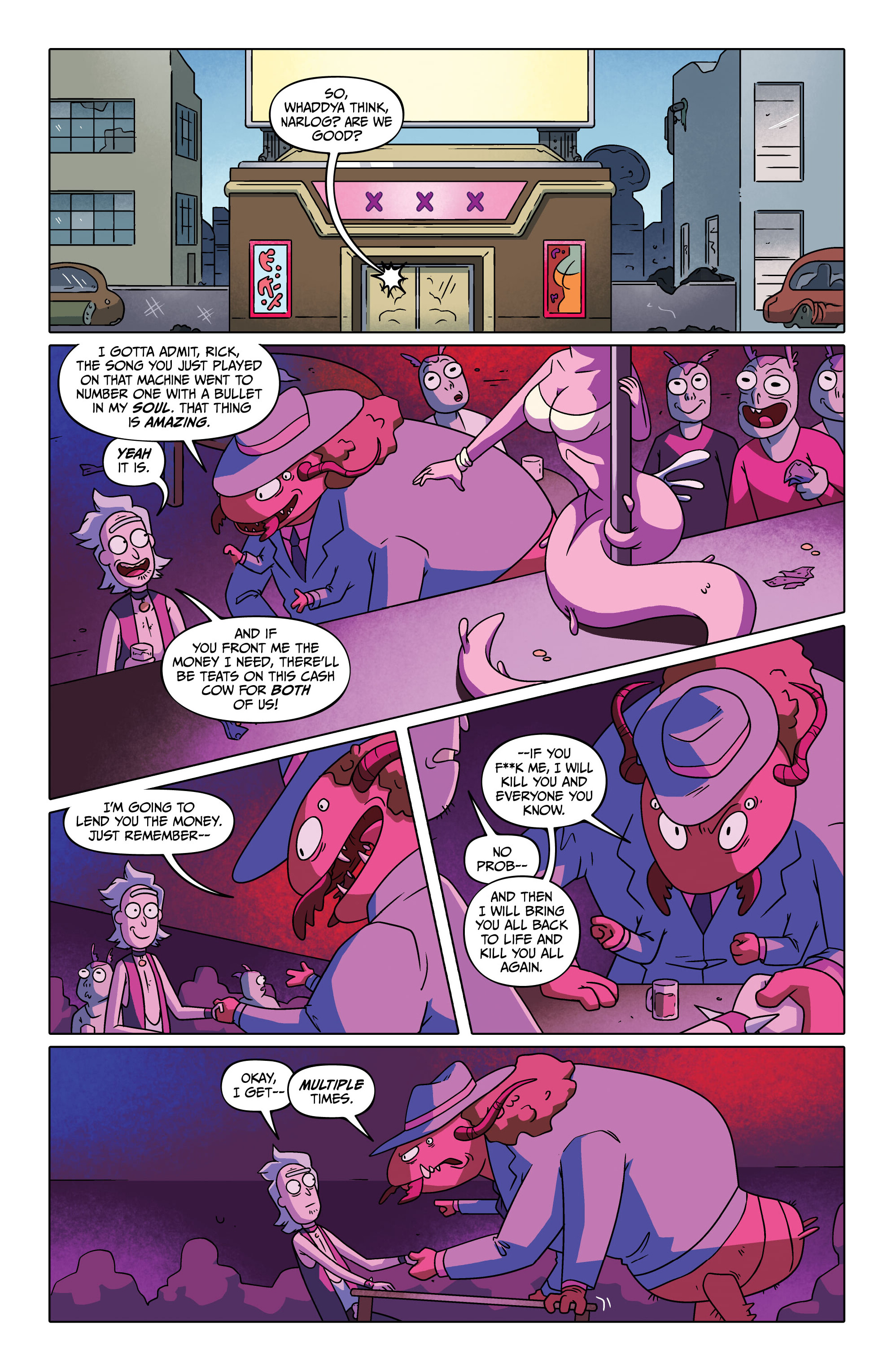 Read online Rick and Morty: Annihilation Tour comic -  Issue # TPB - 20