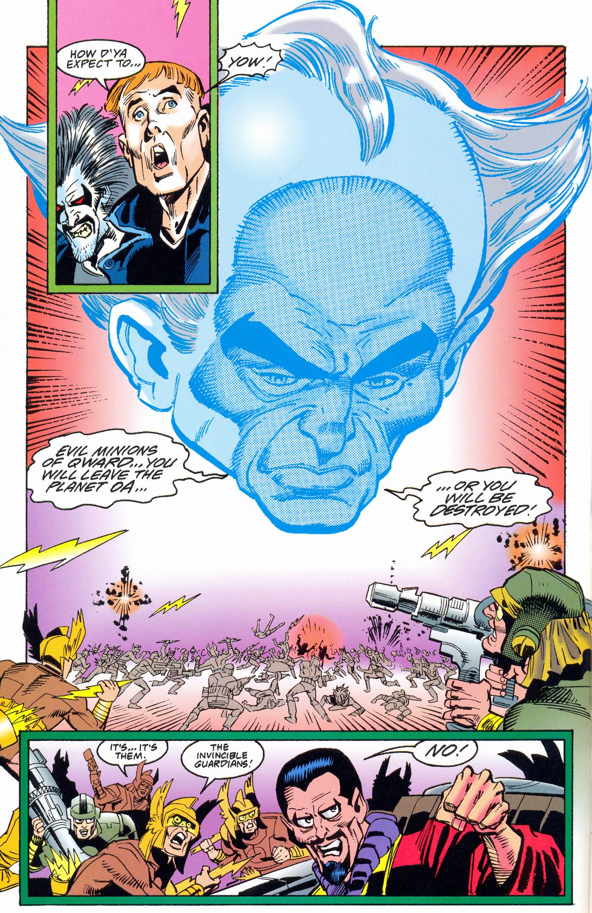 Read online Guy Gardner: Reborn comic -  Issue #3 - 7