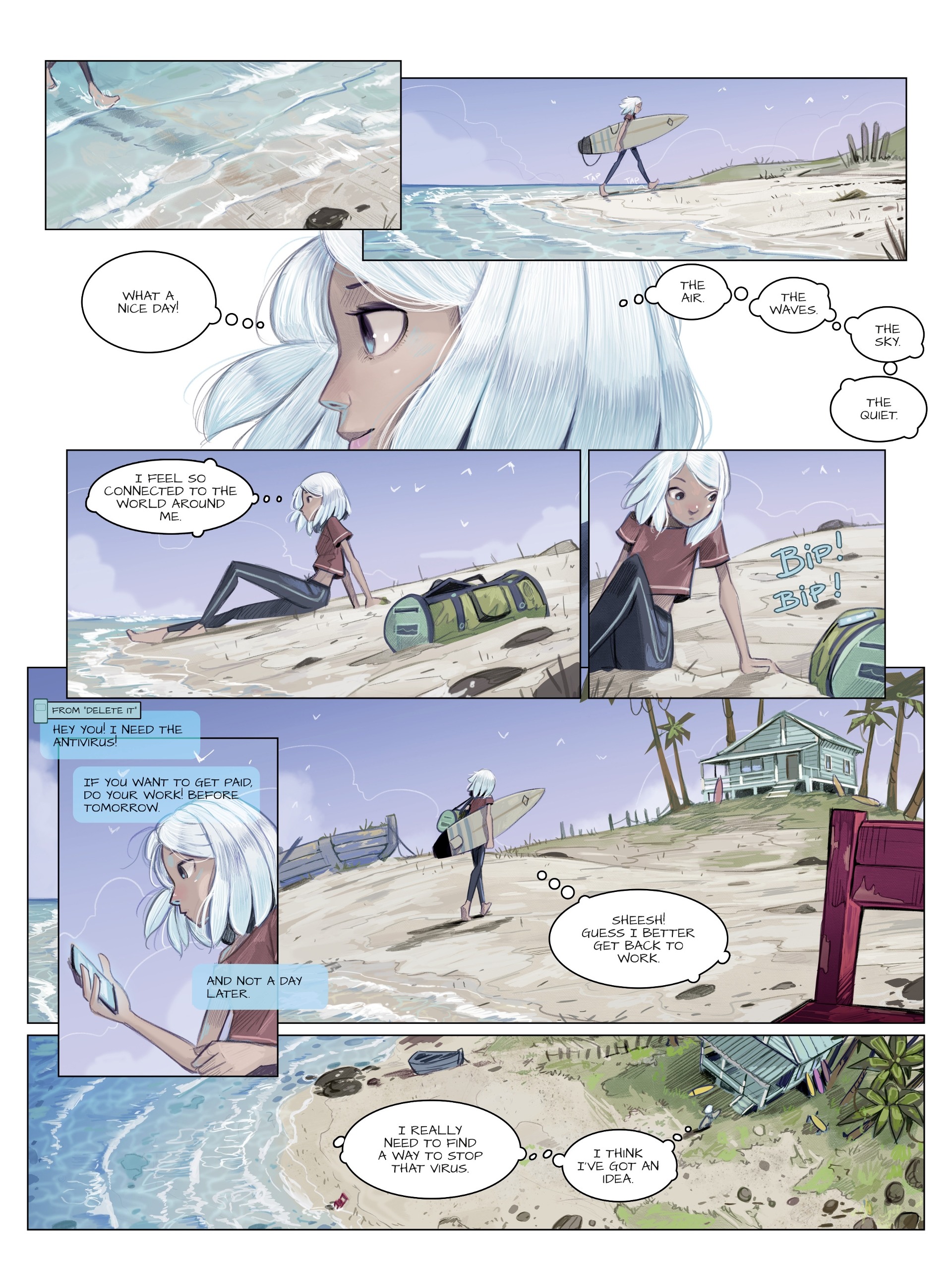 Read online Sofia: Red Chair Beach comic -  Issue # TPB - 8