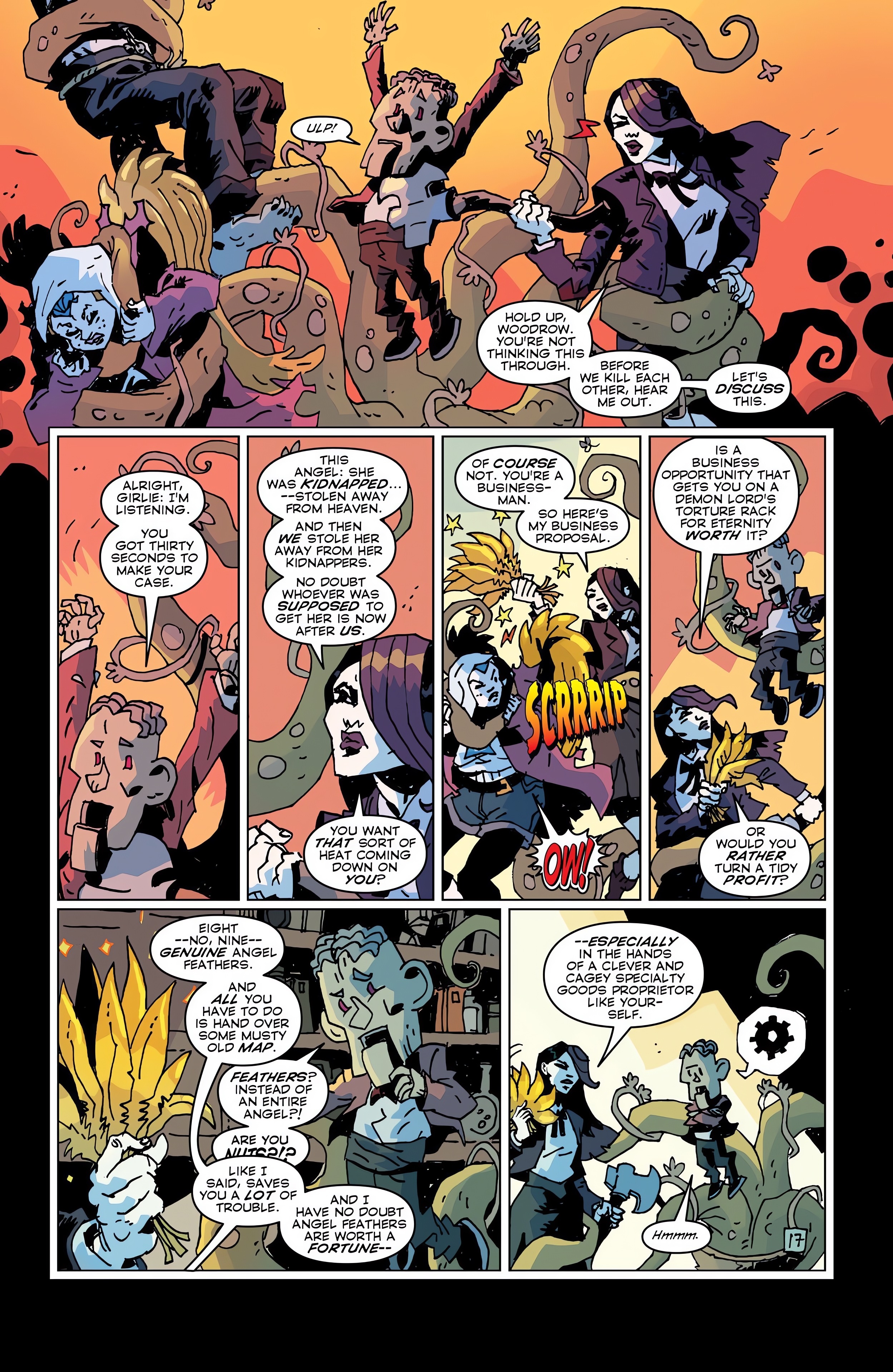 Read online In Hell We Fight! comic -  Issue #3 - 18