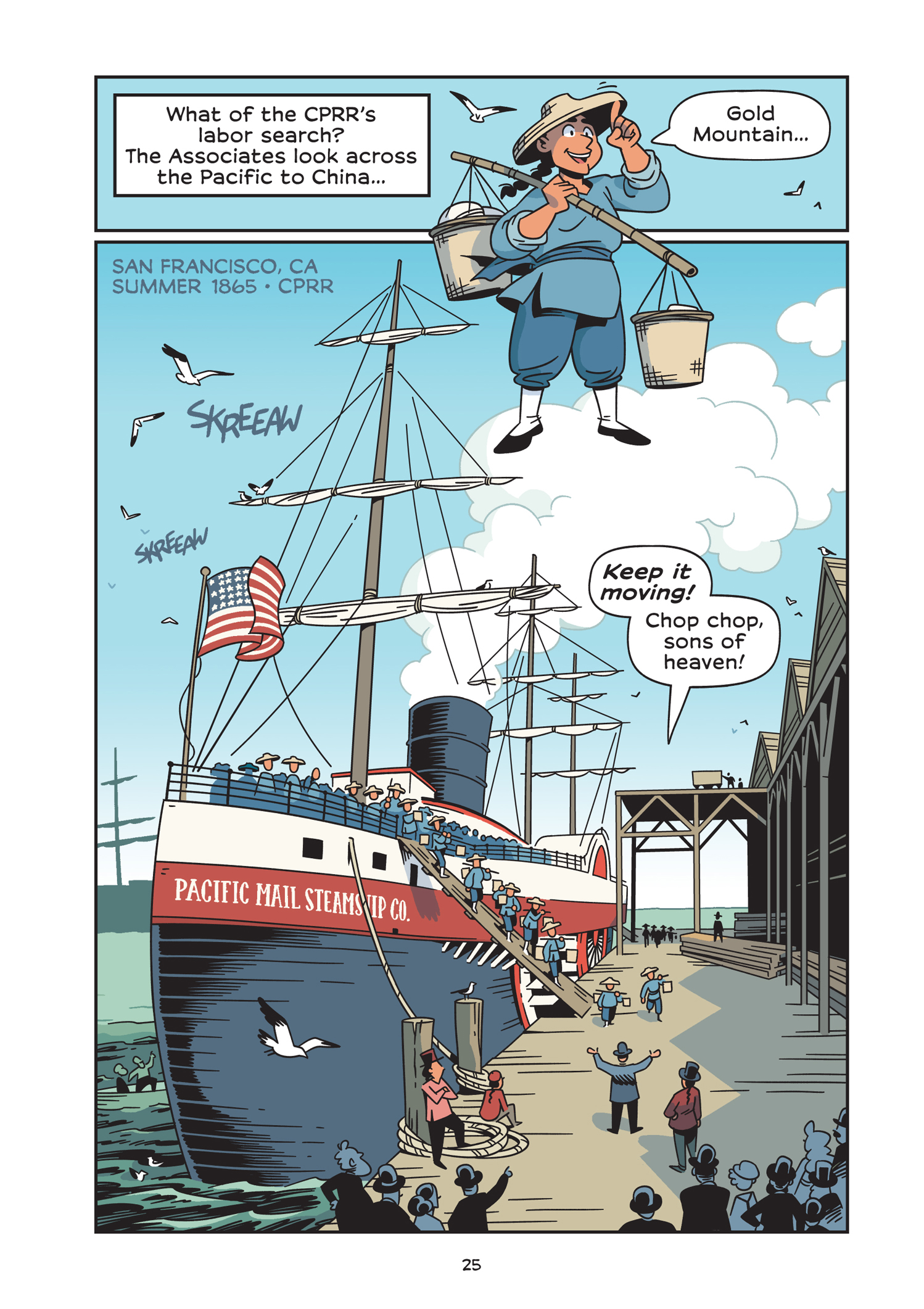 Read online History Comics comic -  Issue # The Transcontinental Railroad - 34