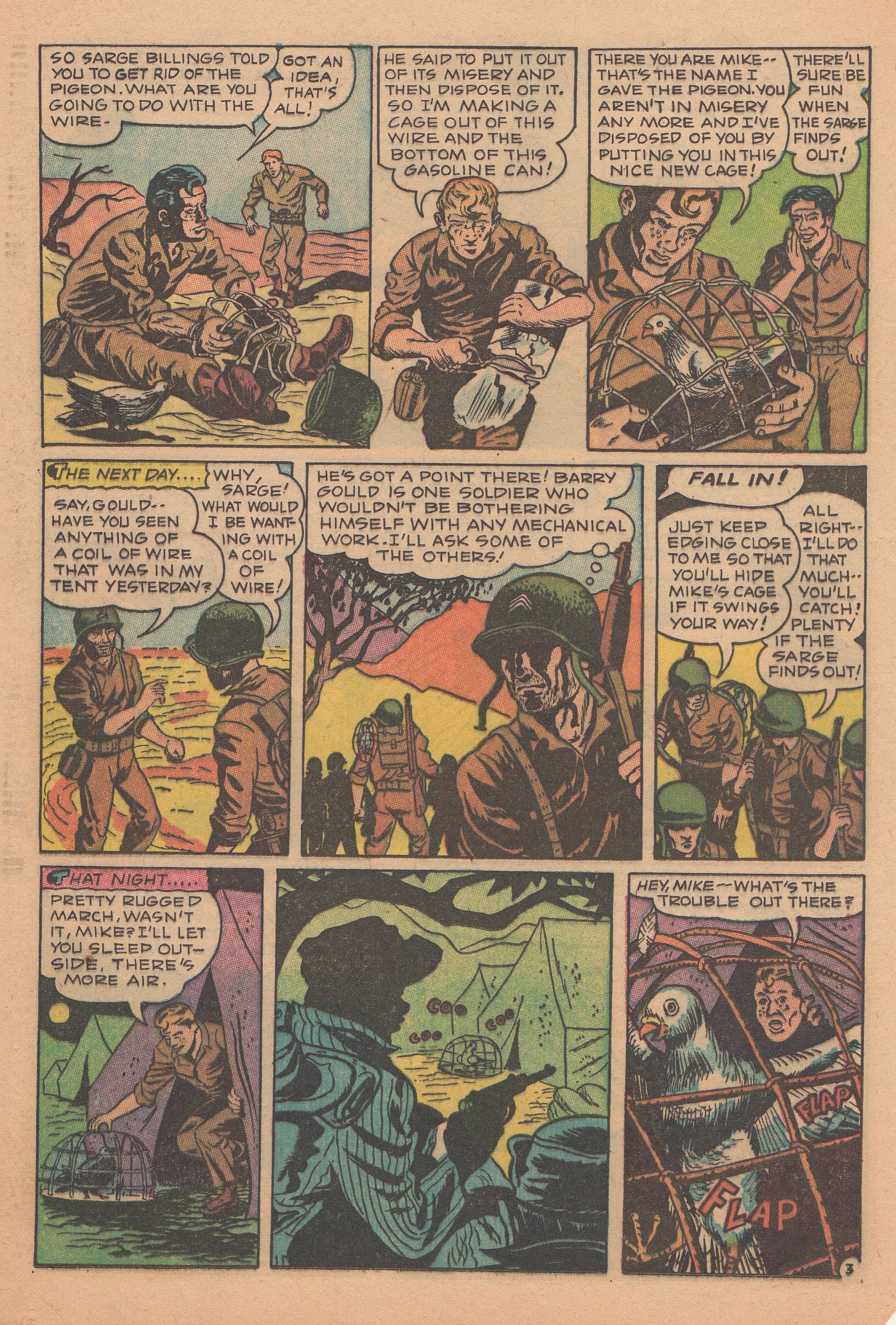 Read online Men in Action (1957) comic -  Issue #6 - 12